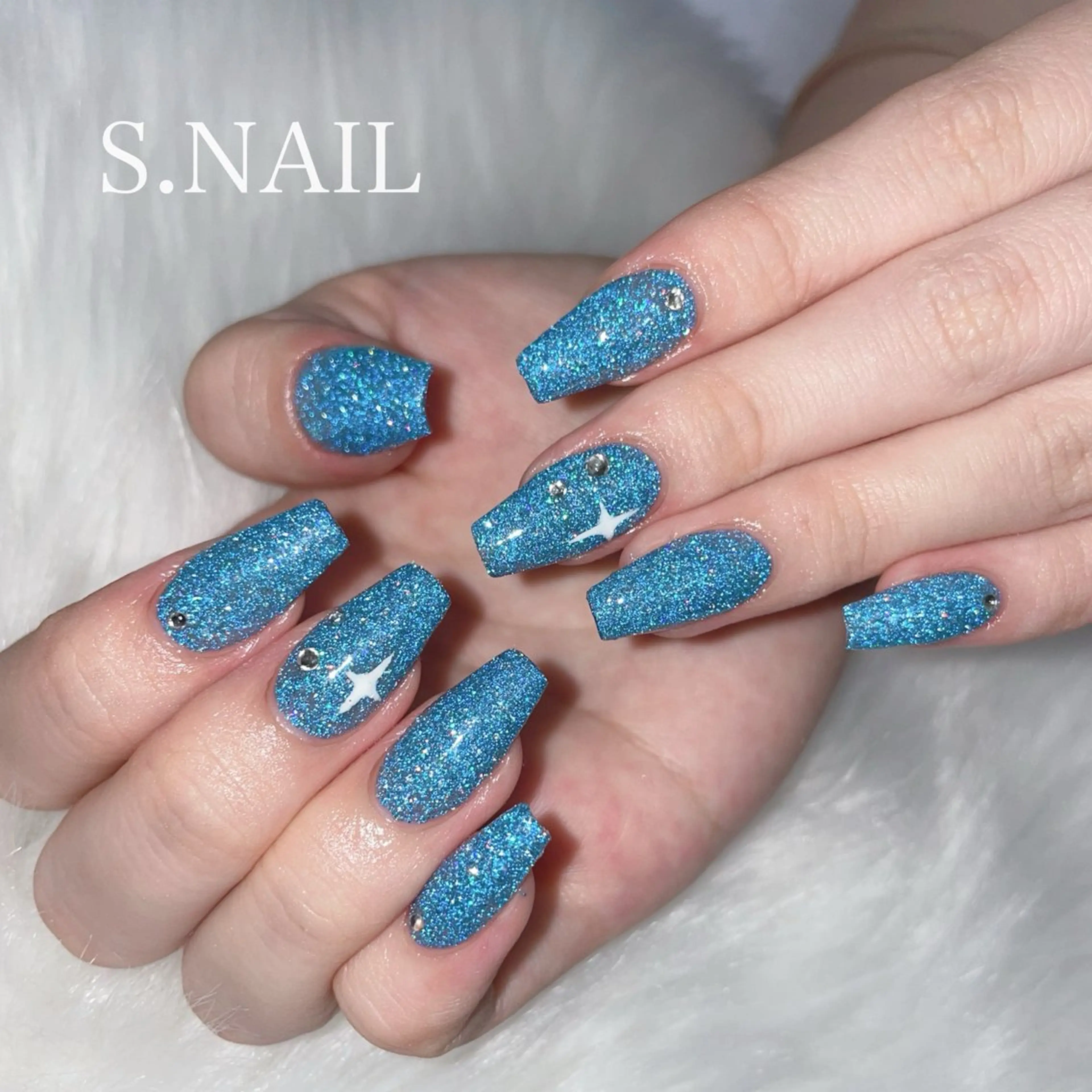ネイル フラッシュネイル ハンドネイル S♡NAIL所属・S.NAIL Suuのネイルデザイン