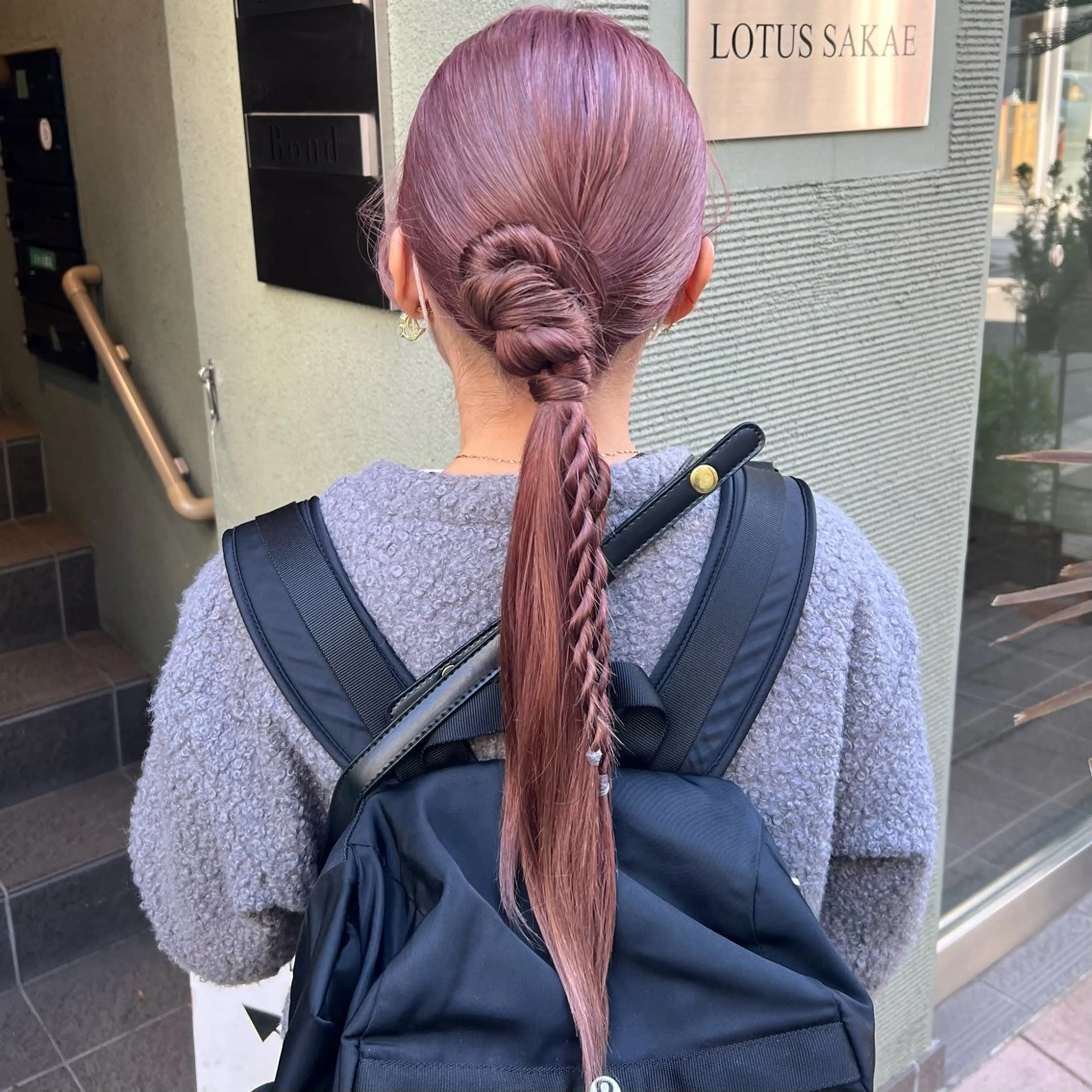 ロング カラー ヘアアレンジ ヘアセット KIHO ｜Bond 三軒茶屋のヘアスタイル