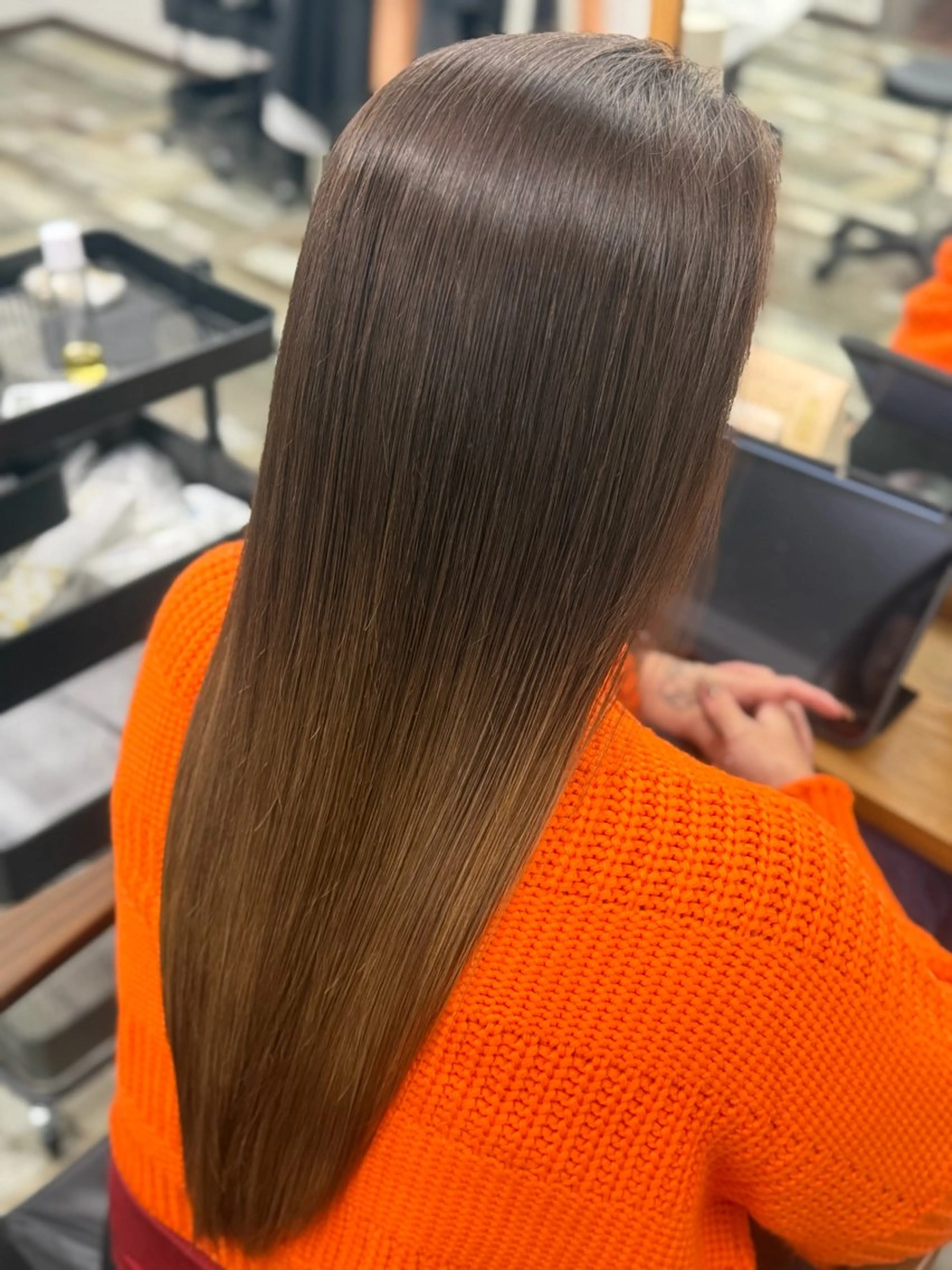 ロング トリートメント 髪質改善🪽 森川☜⁠ ☜⁠ のヘアスタイル