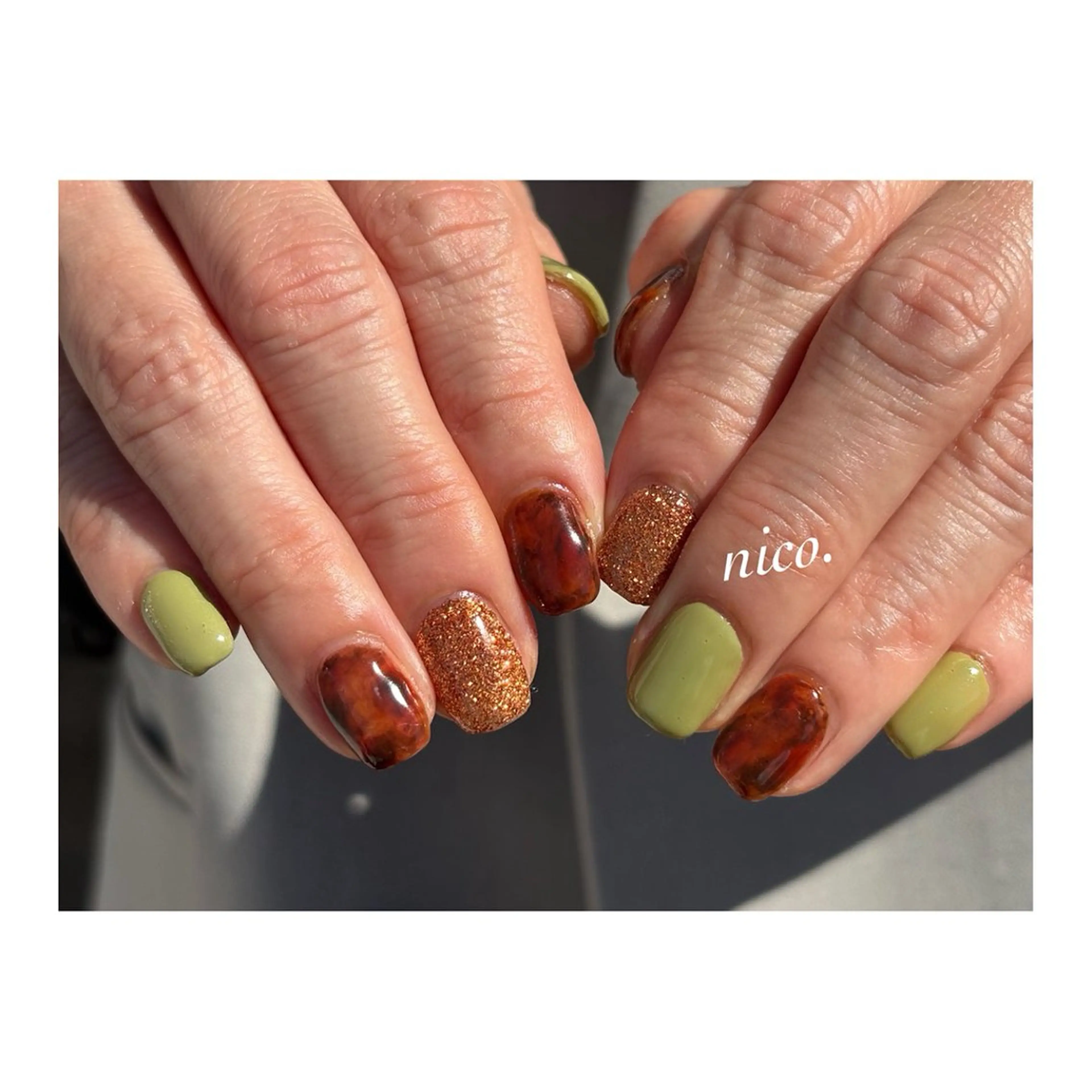 ネイル ハンドネイル フットネイル nailsalon nico.のネイルデザイン