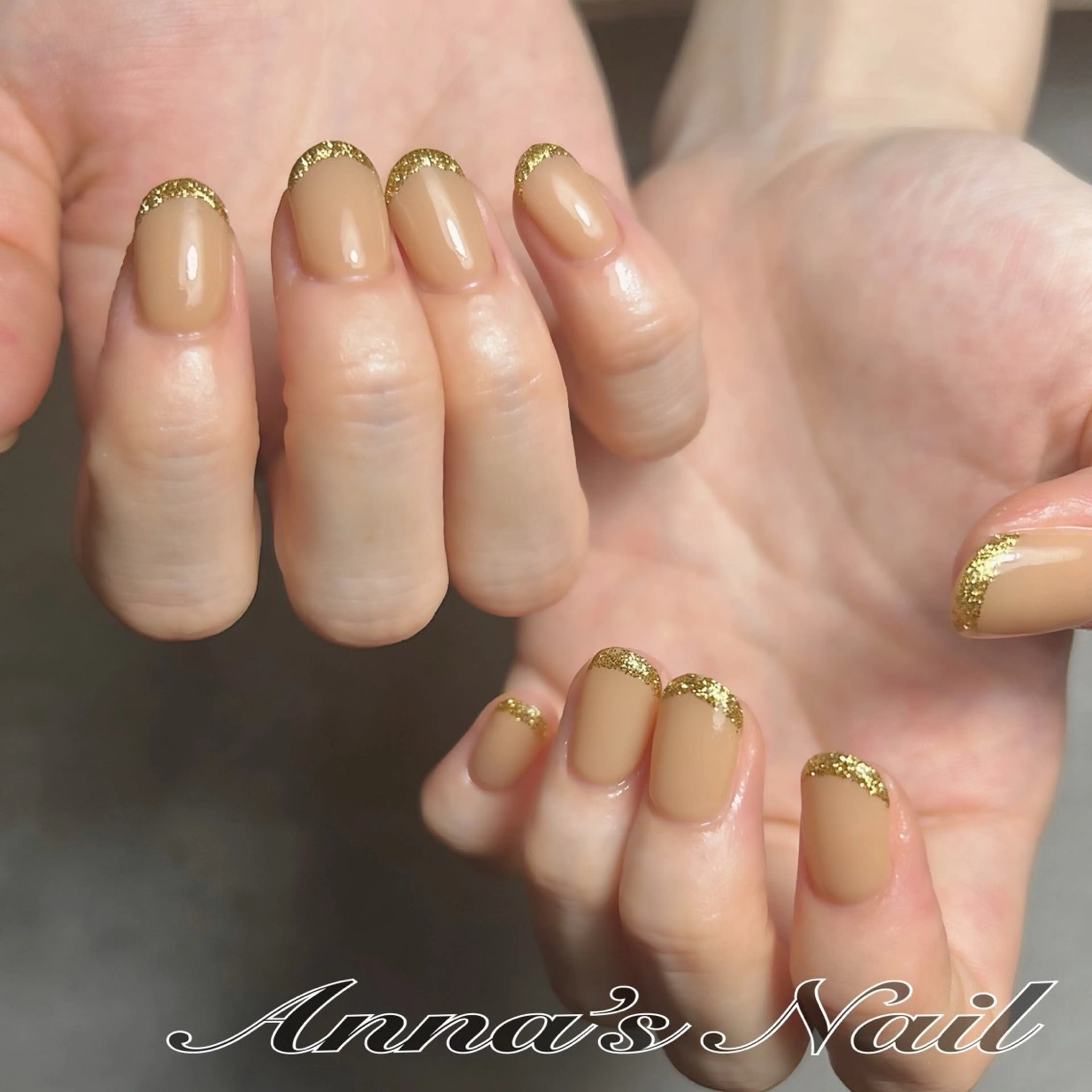 パラジェル✴︎フレンチネイルコースの写真