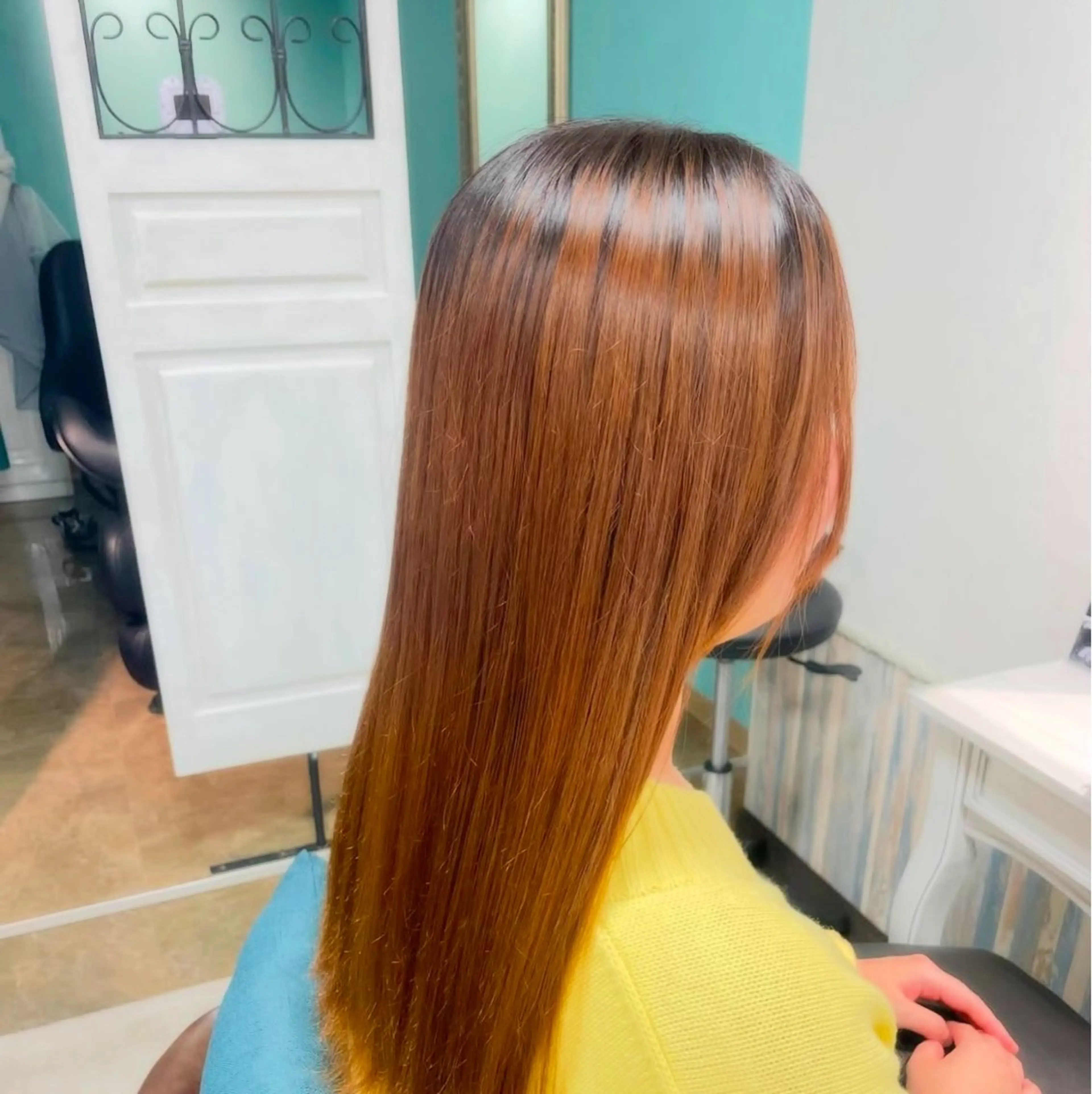 ロング カット 縮毛矯正 【tico】 Chihoのマツエク・マツパデザイン