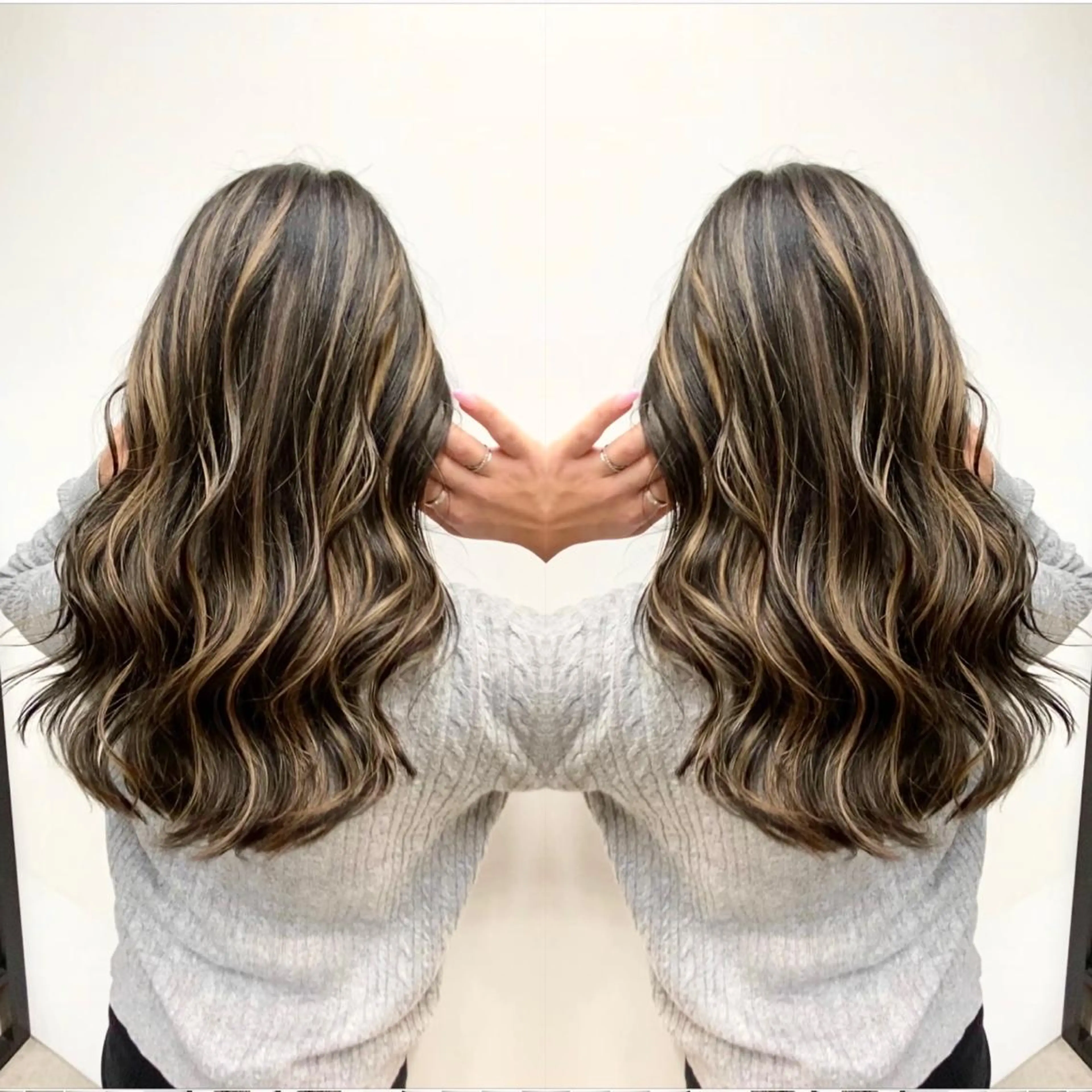 カラー ハイライトカラー 髪質改善/縮毛矯正 /naokiのヘアスタイル