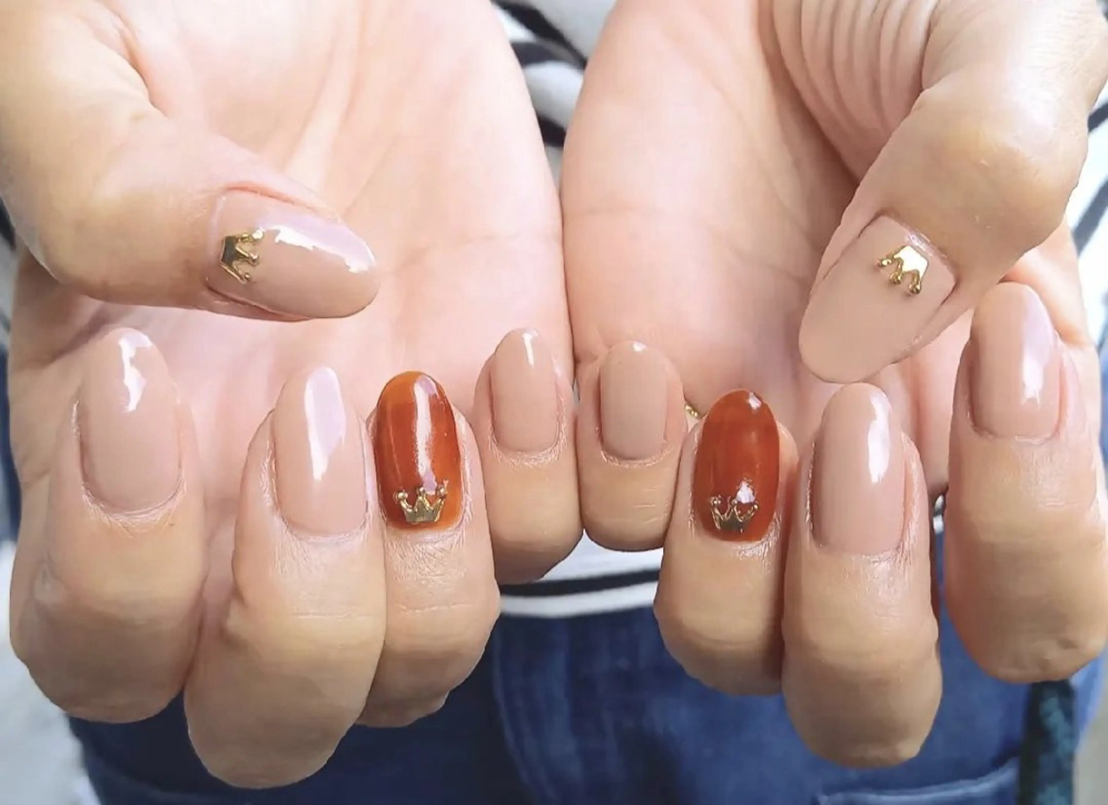 ネイル ワンカラーネイル ハンドネイル free nail フリーネイルのネイルデザイン