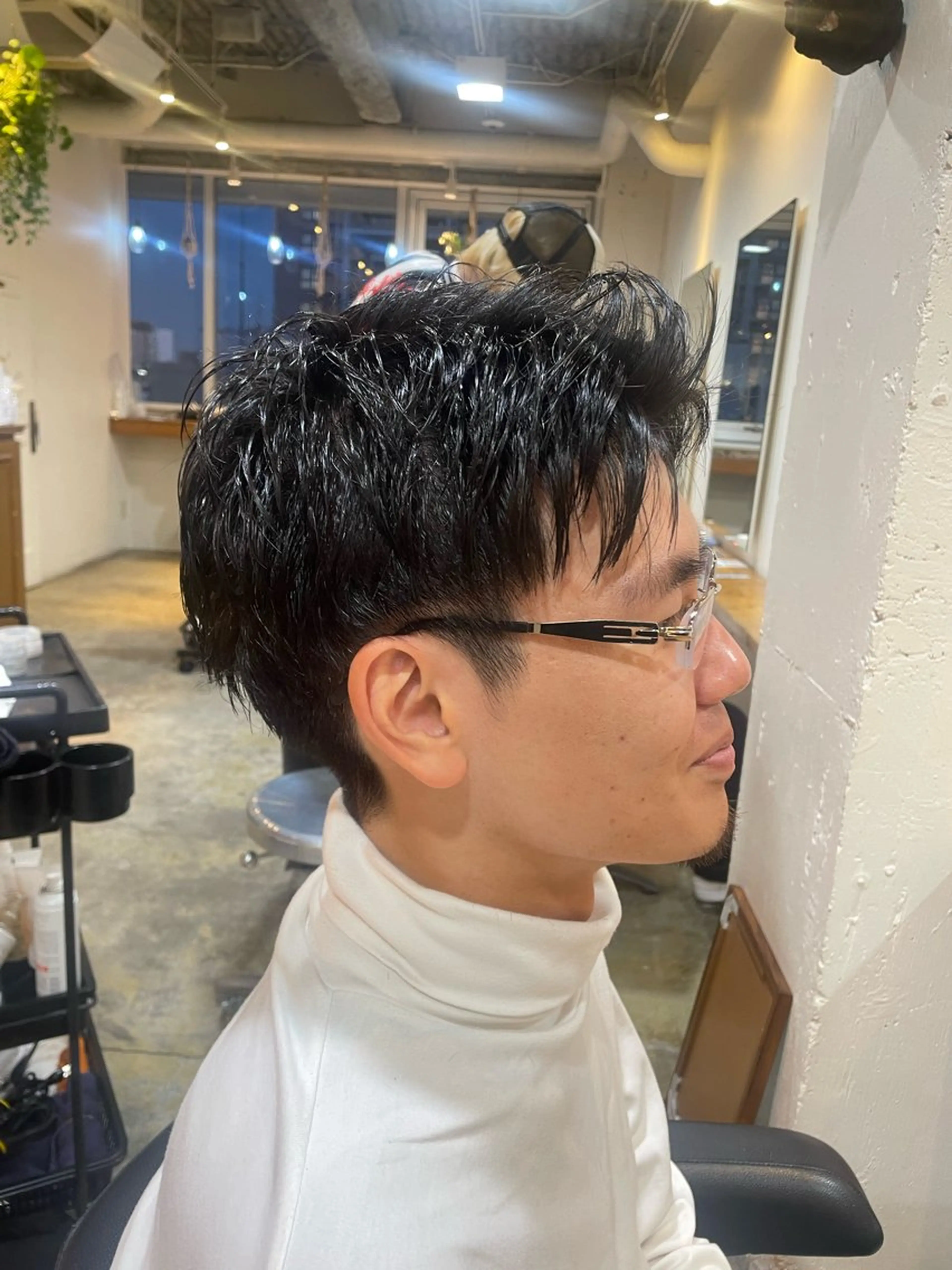 ショート メンズ RIN/韓国ヘア レイヤーカットのヘアスタイル