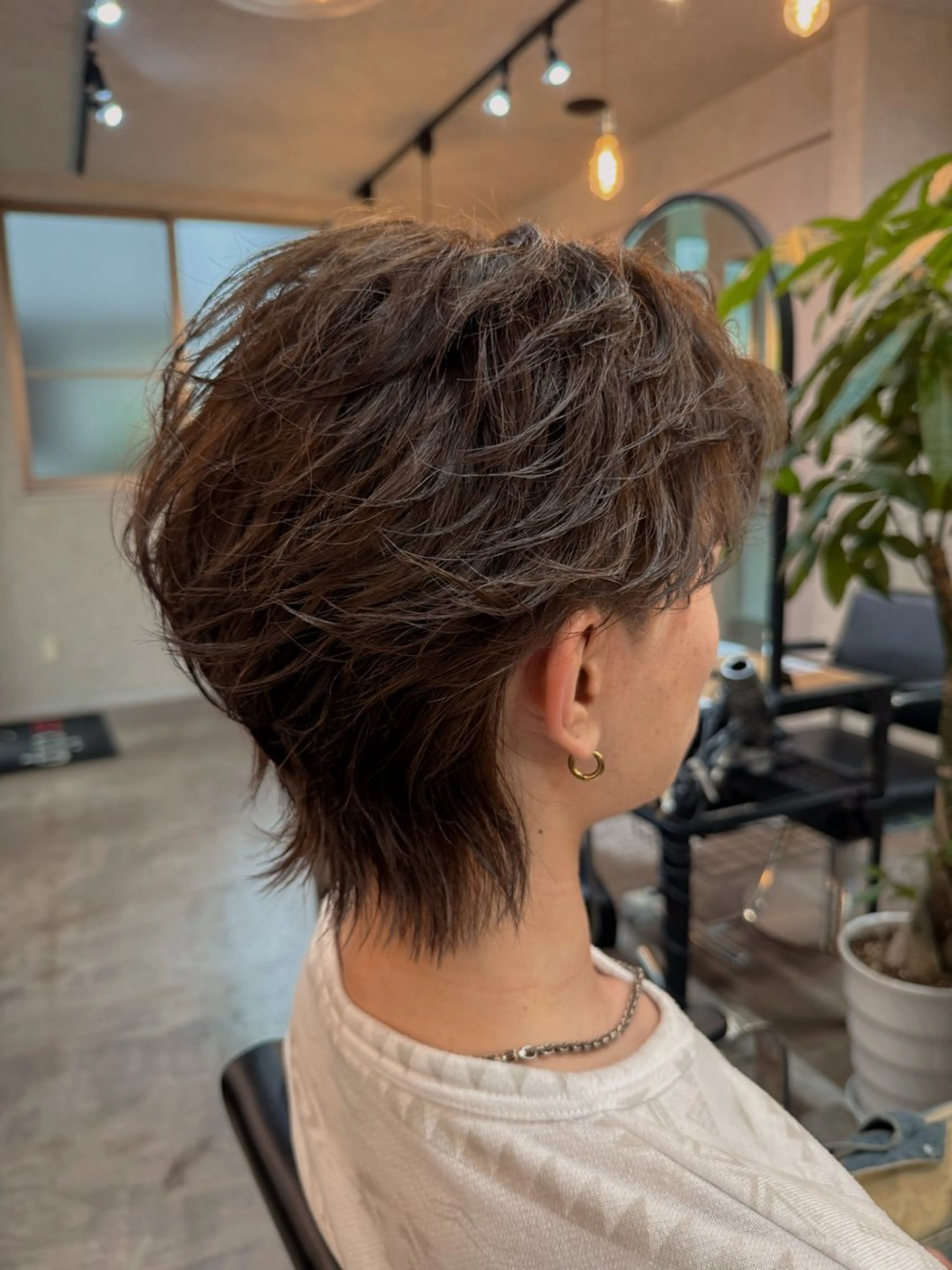 ショート ere 代々木公園所属・みほ/ニュアンス/ モード/艶カラーのヘアスタイル