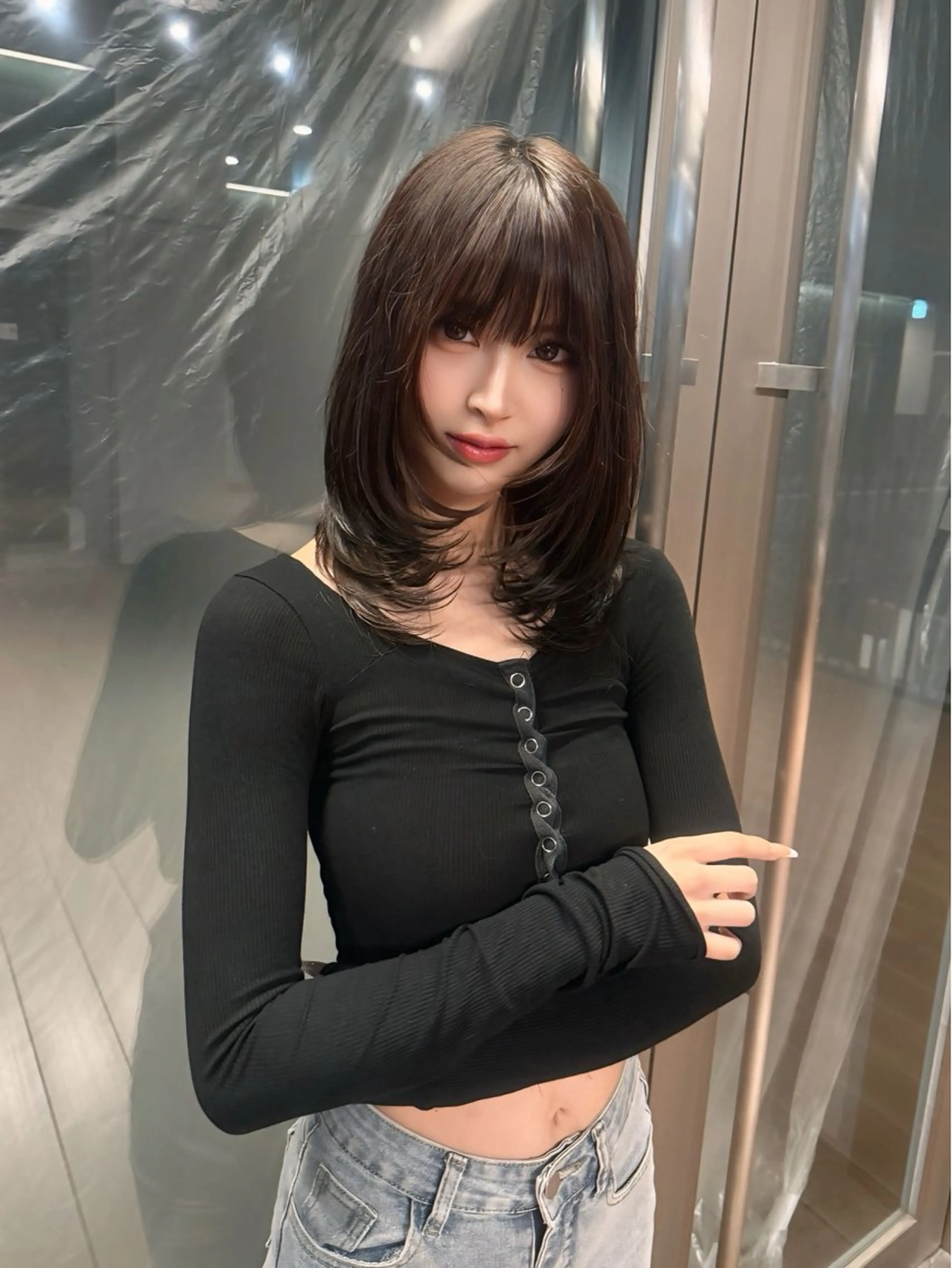 ヘアアレンジ Kd /名古屋カラーモデルのヘアスタイル