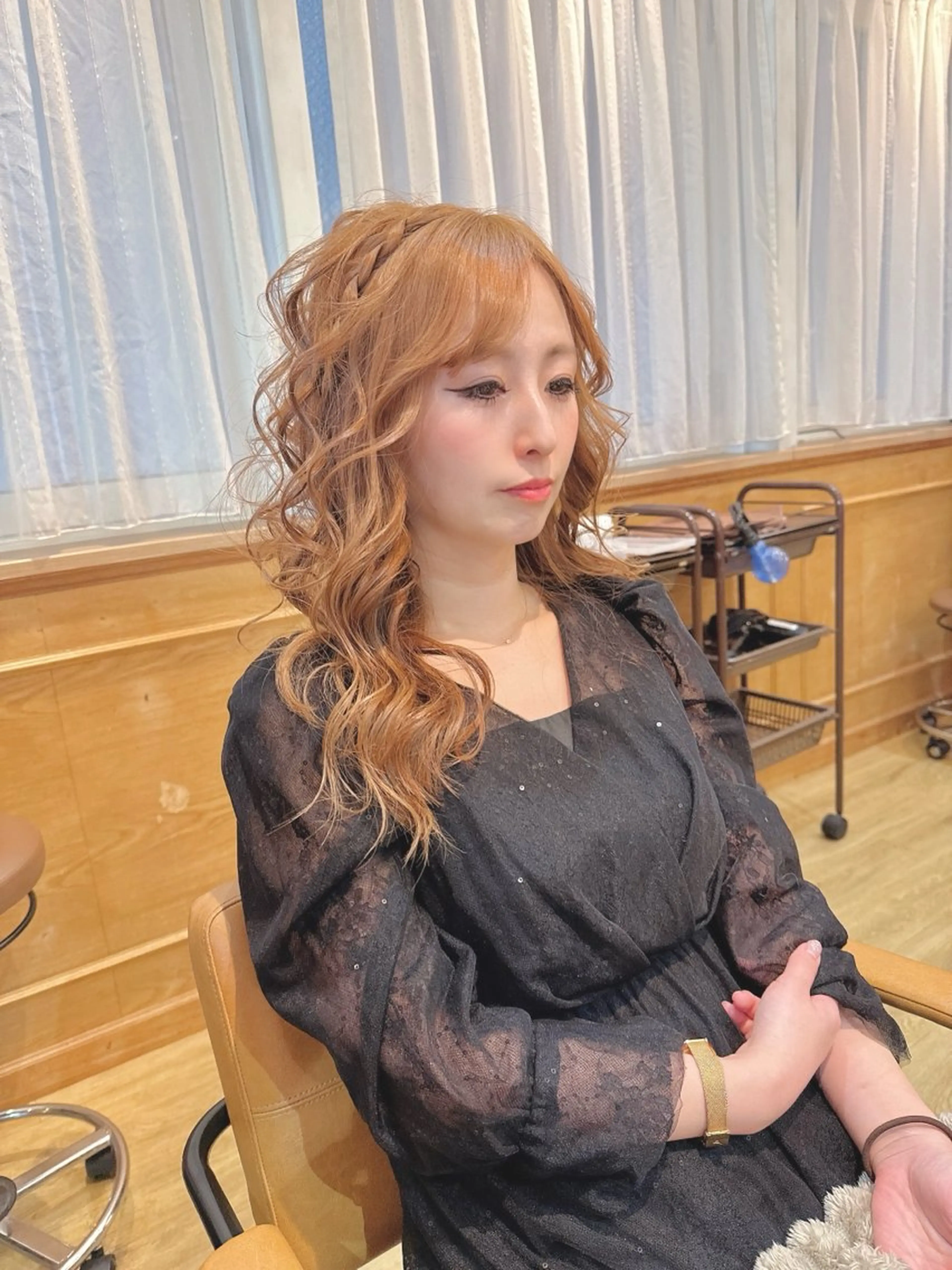 ヘアアレンジ ヘアセット 🫧サカモトレナ🫧 新宿三丁目のヘアスタイル