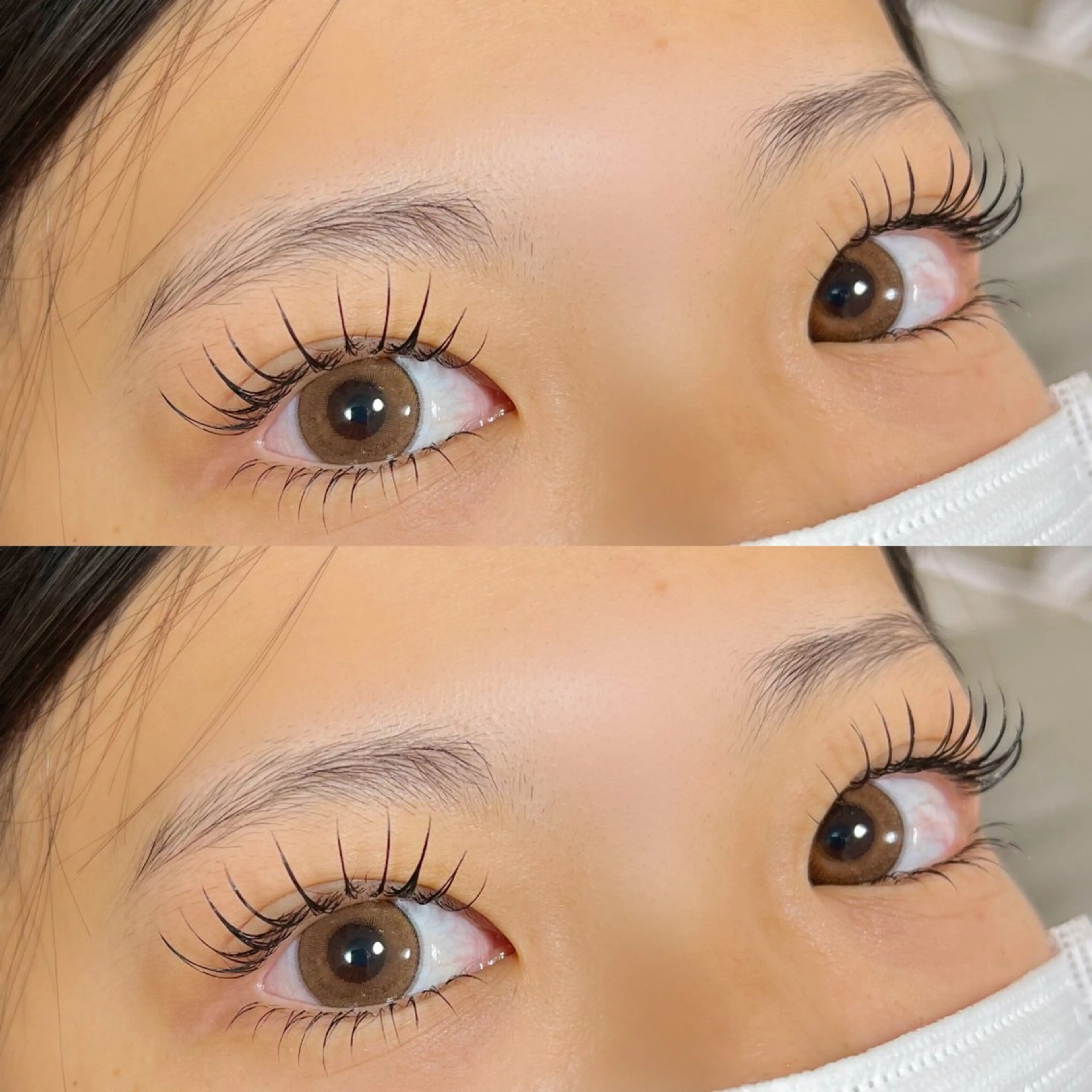 マツエク・マツパ フラットラッシュ 下まつげエクステ マツエク eyelash salon LiFU所属・eyelash salon LiFUのマツエク・マツパデザイン