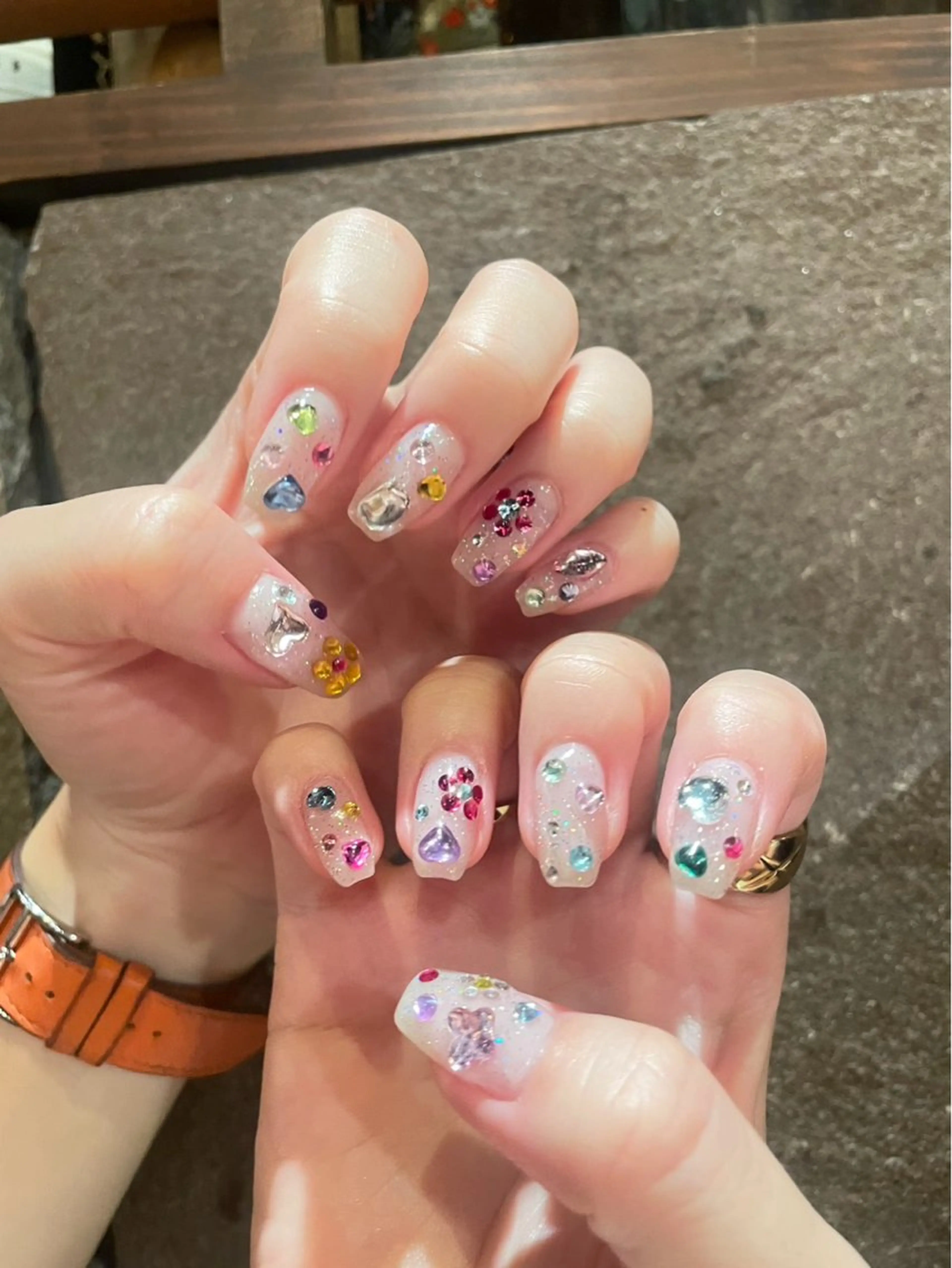 ネイル Amber21.所属・Nagahama Akariのネイルデザイン