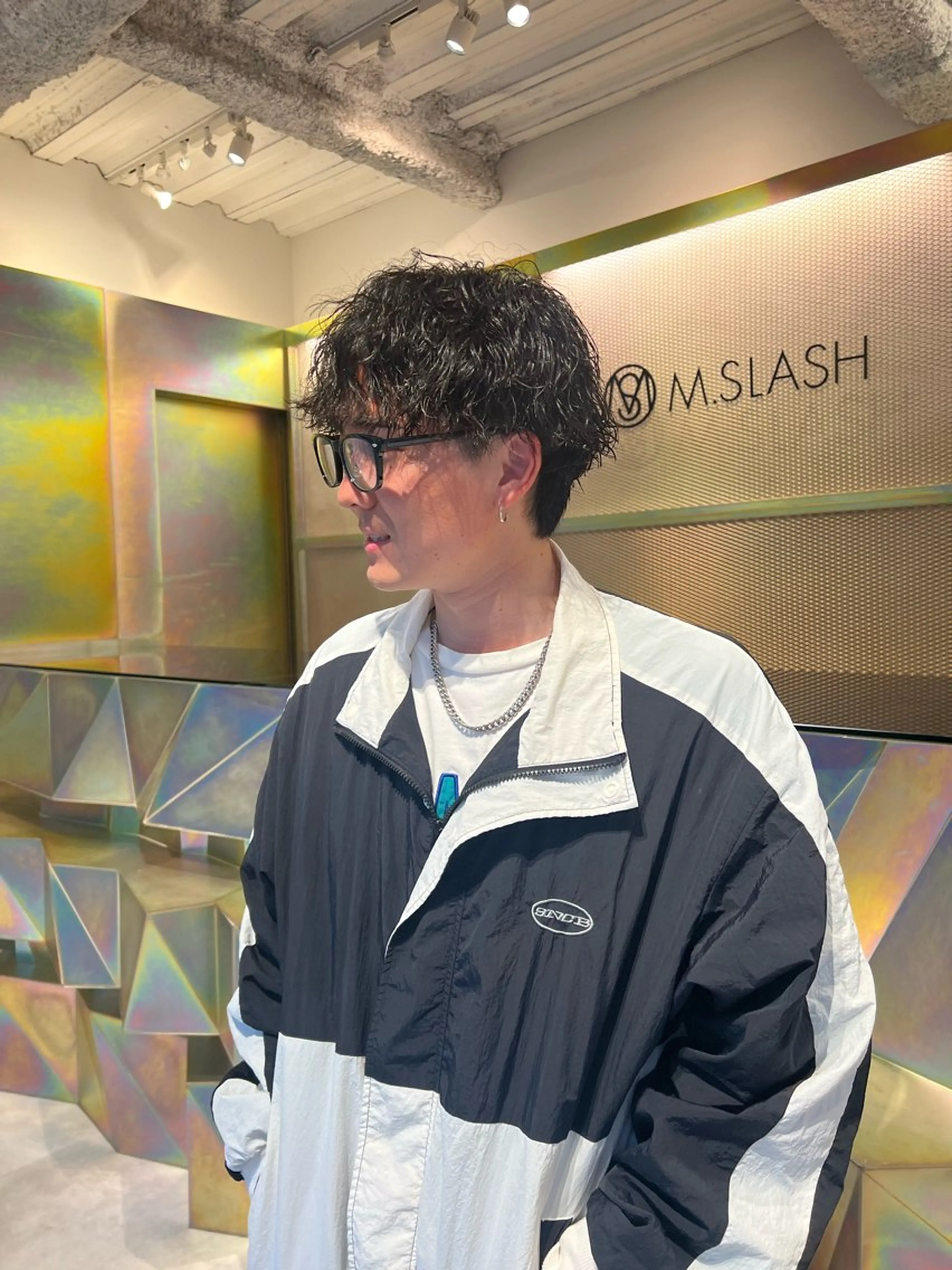 メンズ カット パーマ 🩵似合わせボブ /ミニボブ🩵しおのヘアスタイル