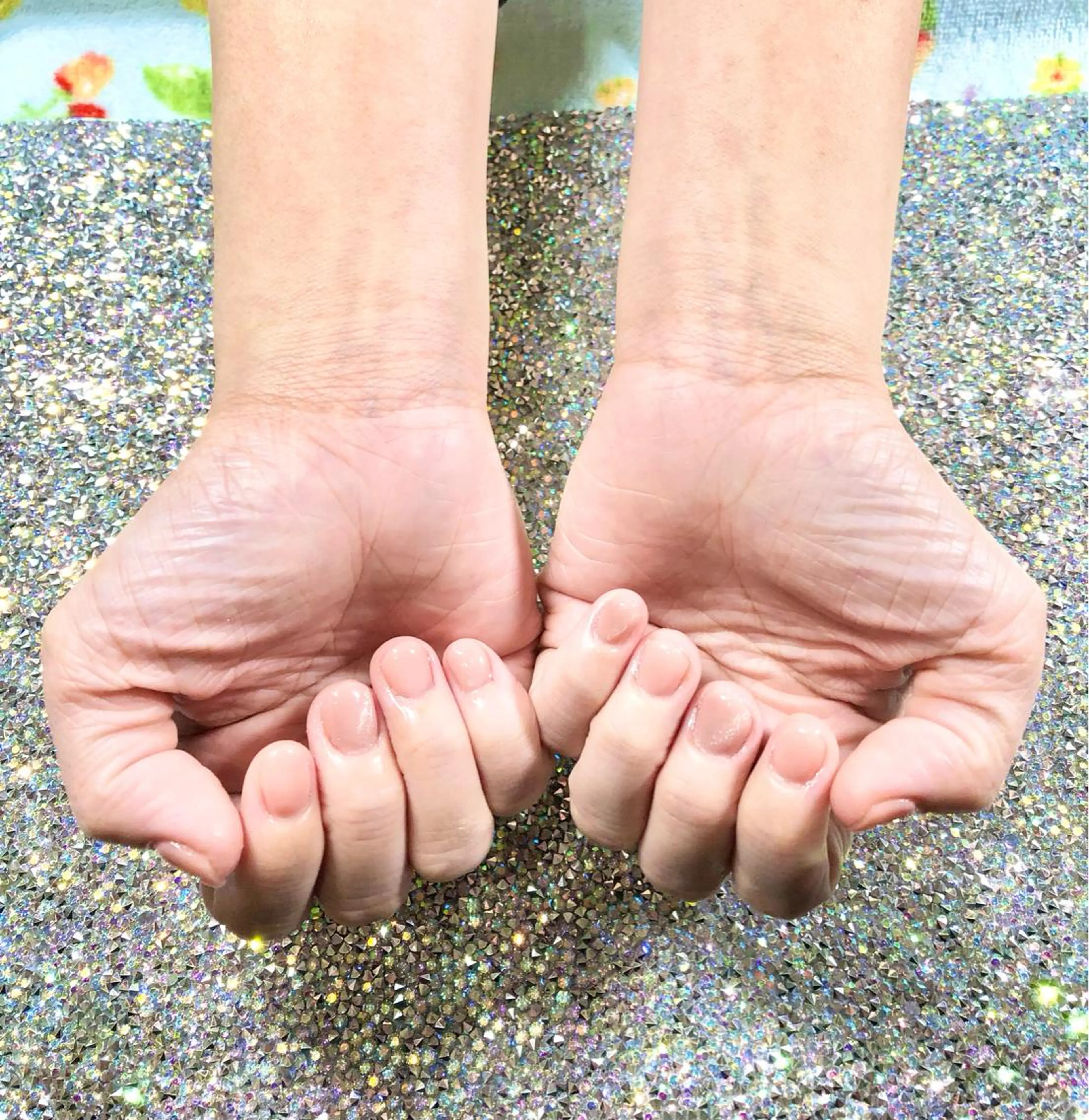 ネイル マグネットネイル ピンク シンプルネイル 春ネイル ハンドネイル Tairacchi ﾀｲﾗｯﾁのエステ・リラクイメージ