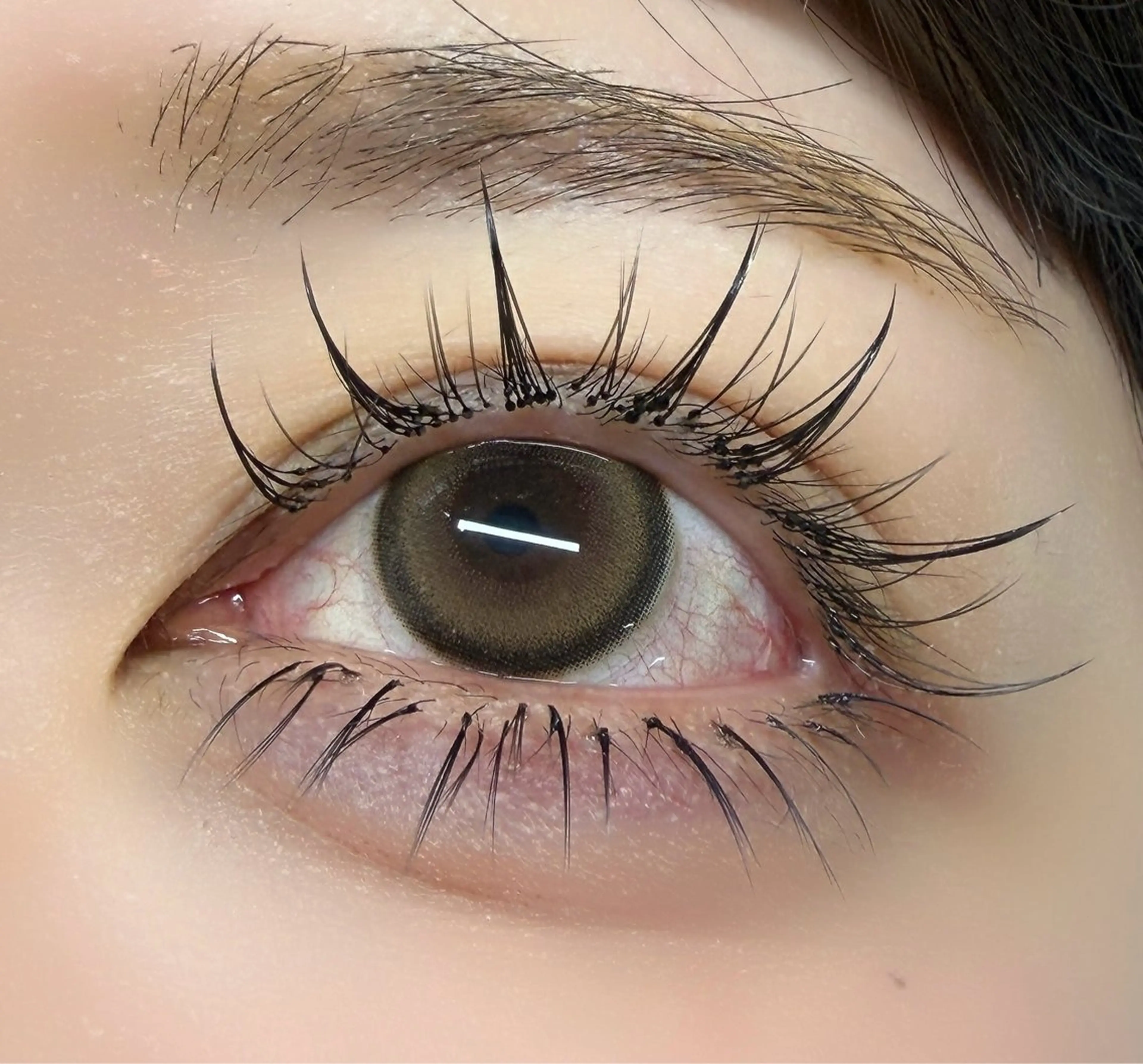 マツエク・マツパ フラットラッシュ ワンホンマツエク マツエク ルチア所属・ルチア💞 luciaのマツエク・マツパデザイン