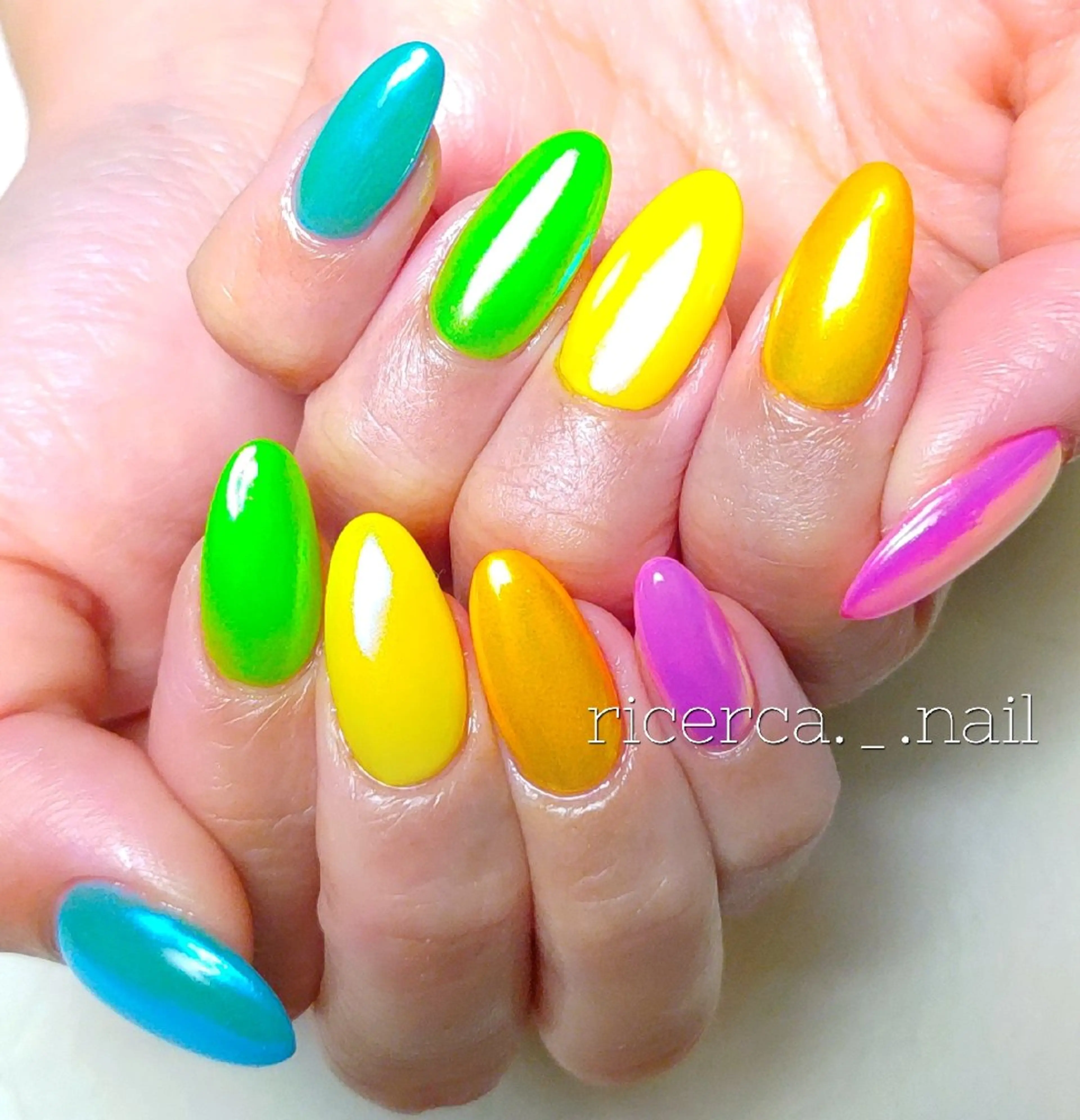 ネイル ricerca._. nail ちゃこのネイルデザイン