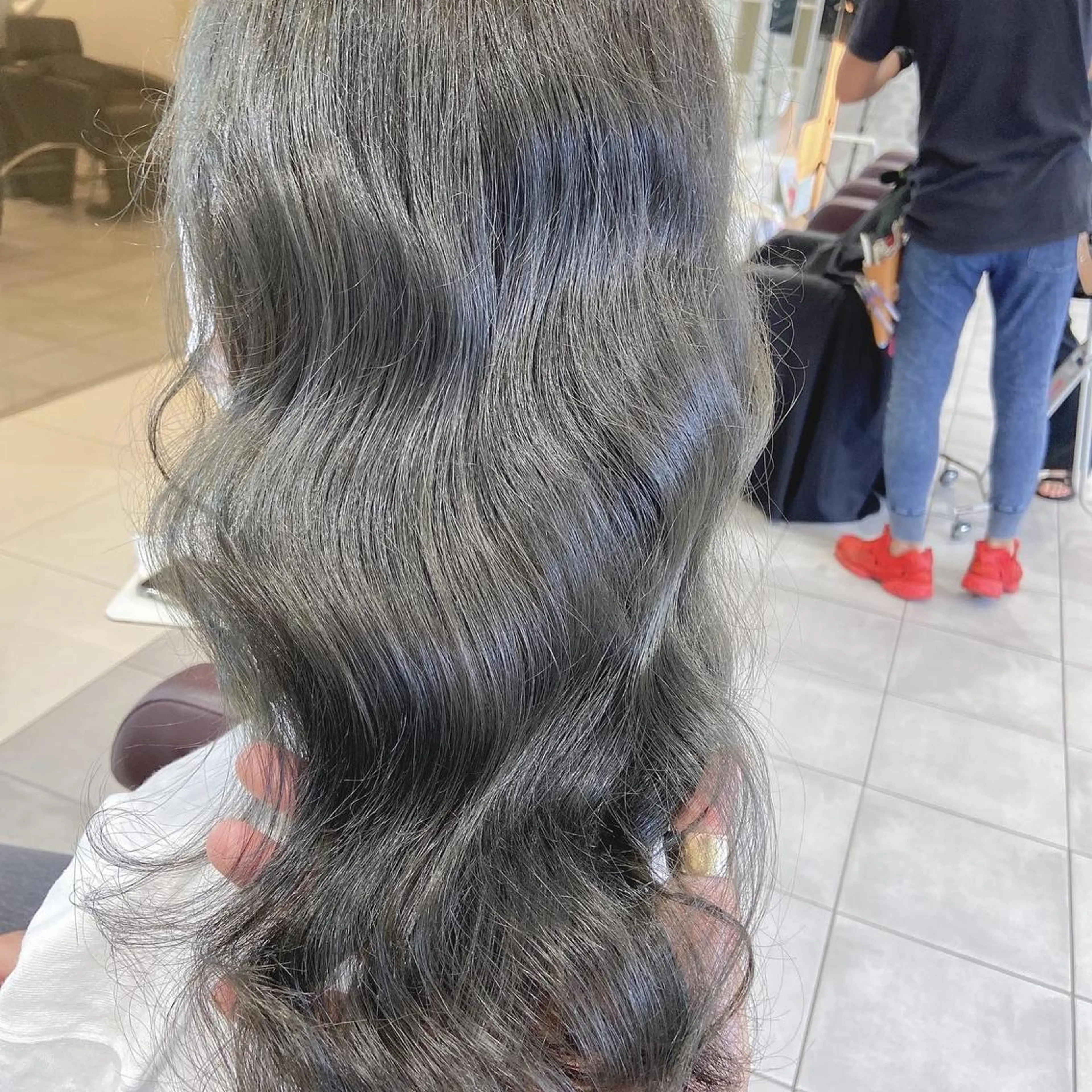 ロング カラー カット ヘアカラー トリートメント 韓国/色気/レイヤー /AVANCE天王寺のヘアスタイル