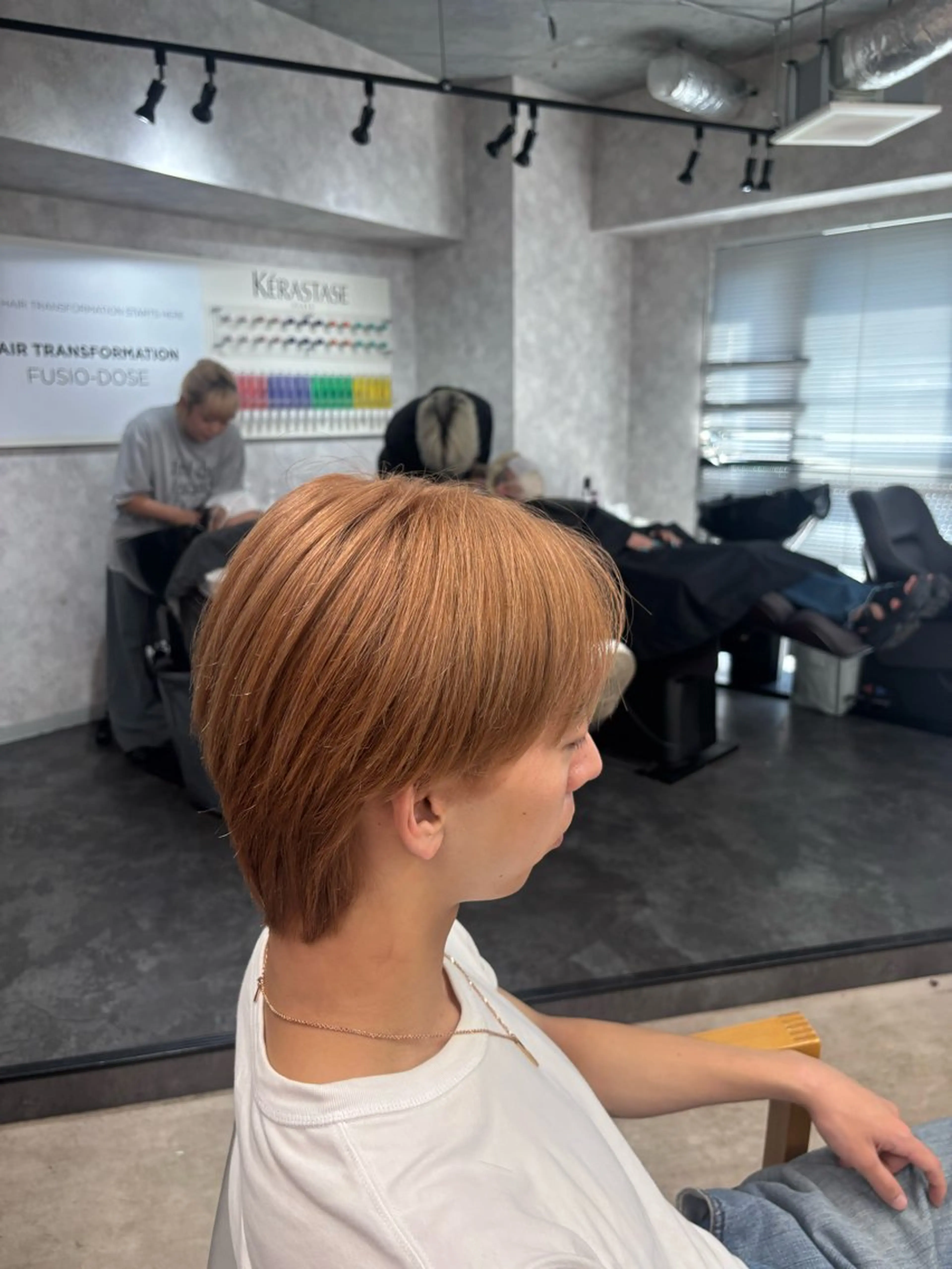 カラー カット ヘアカラー トリートメント ハイトーン/ギャル No.1/ルイヤのヘアスタイル