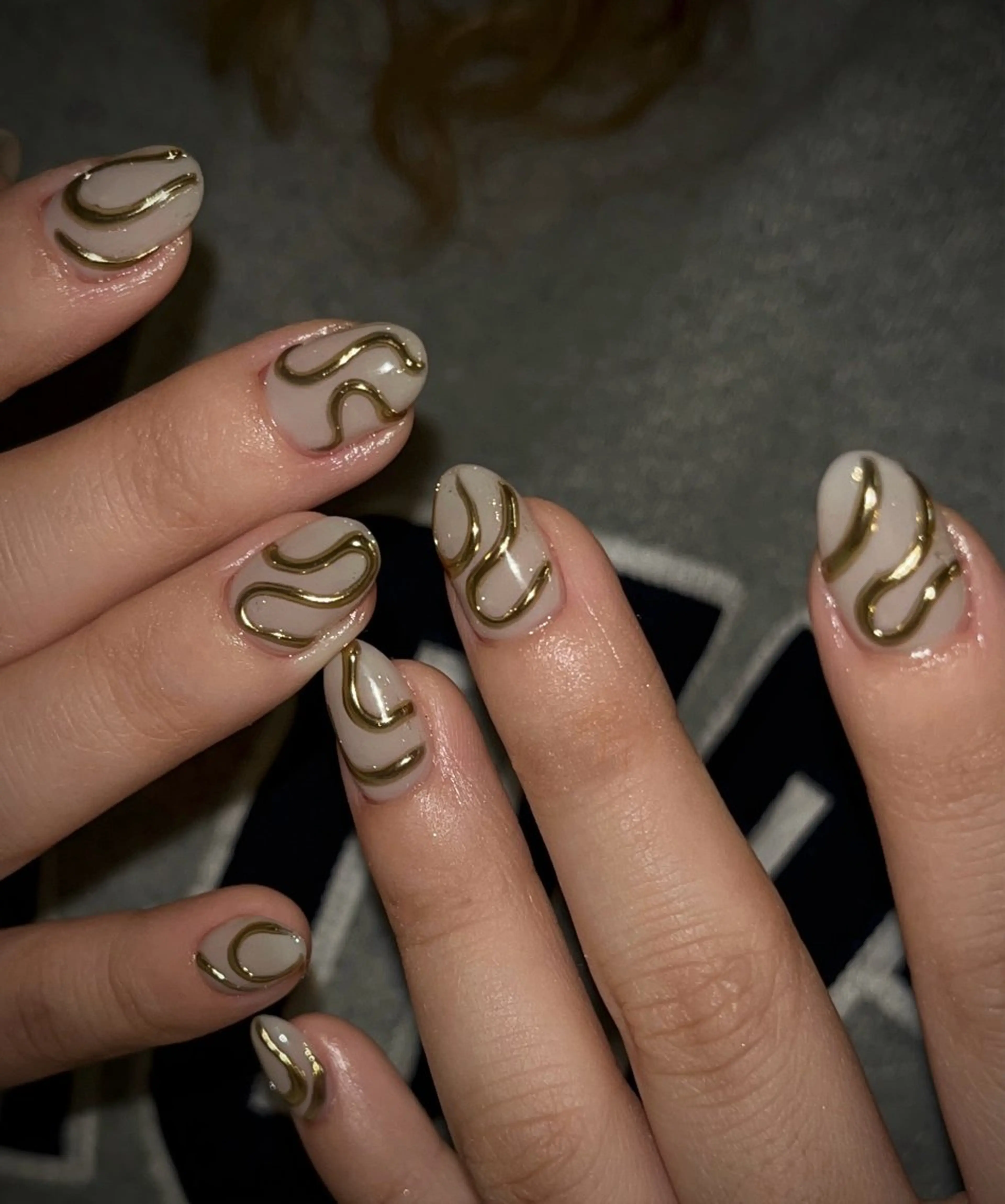 ネイル 成人式 シンプルネイル SoLuna Hikariのネイルデザイン