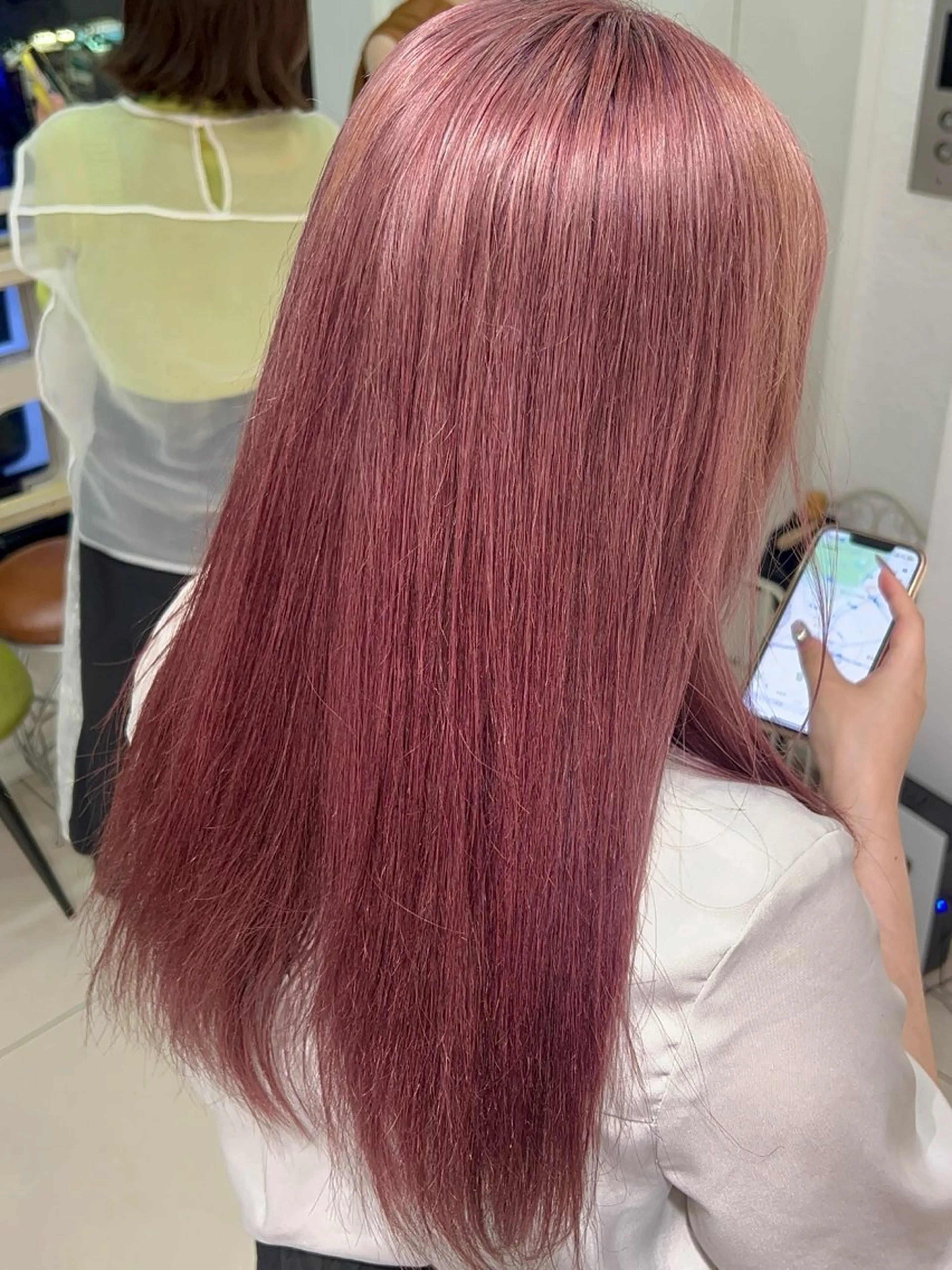 ロング ハイトーンカラー 🤍🫧 長井 律のヘアスタイル