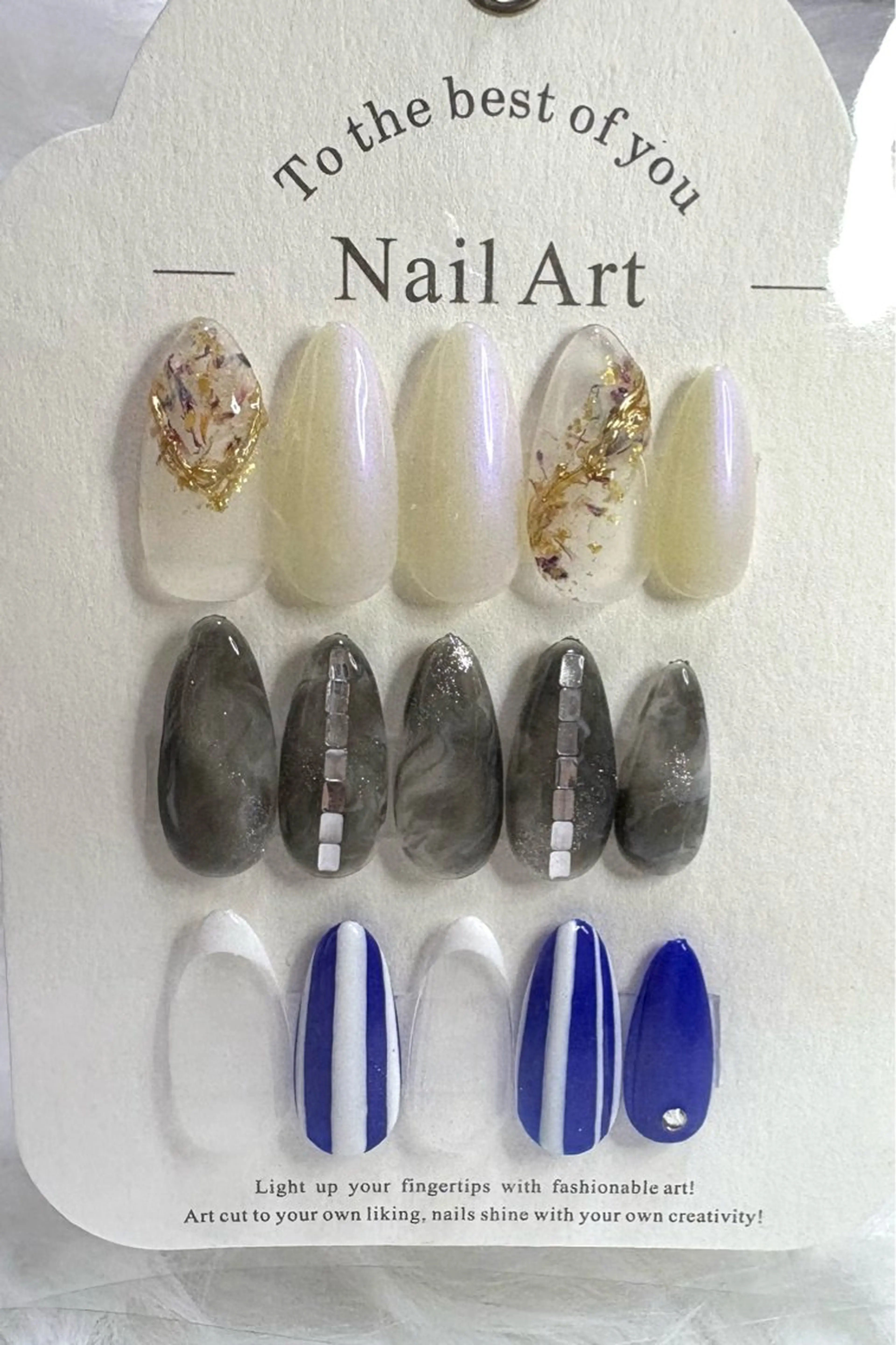 ネイル アートネイル ブルー フラワーネイル ラメ(グリッター) ニュアンスネイル Nail Salon Pure のぞみのネイルデザイン