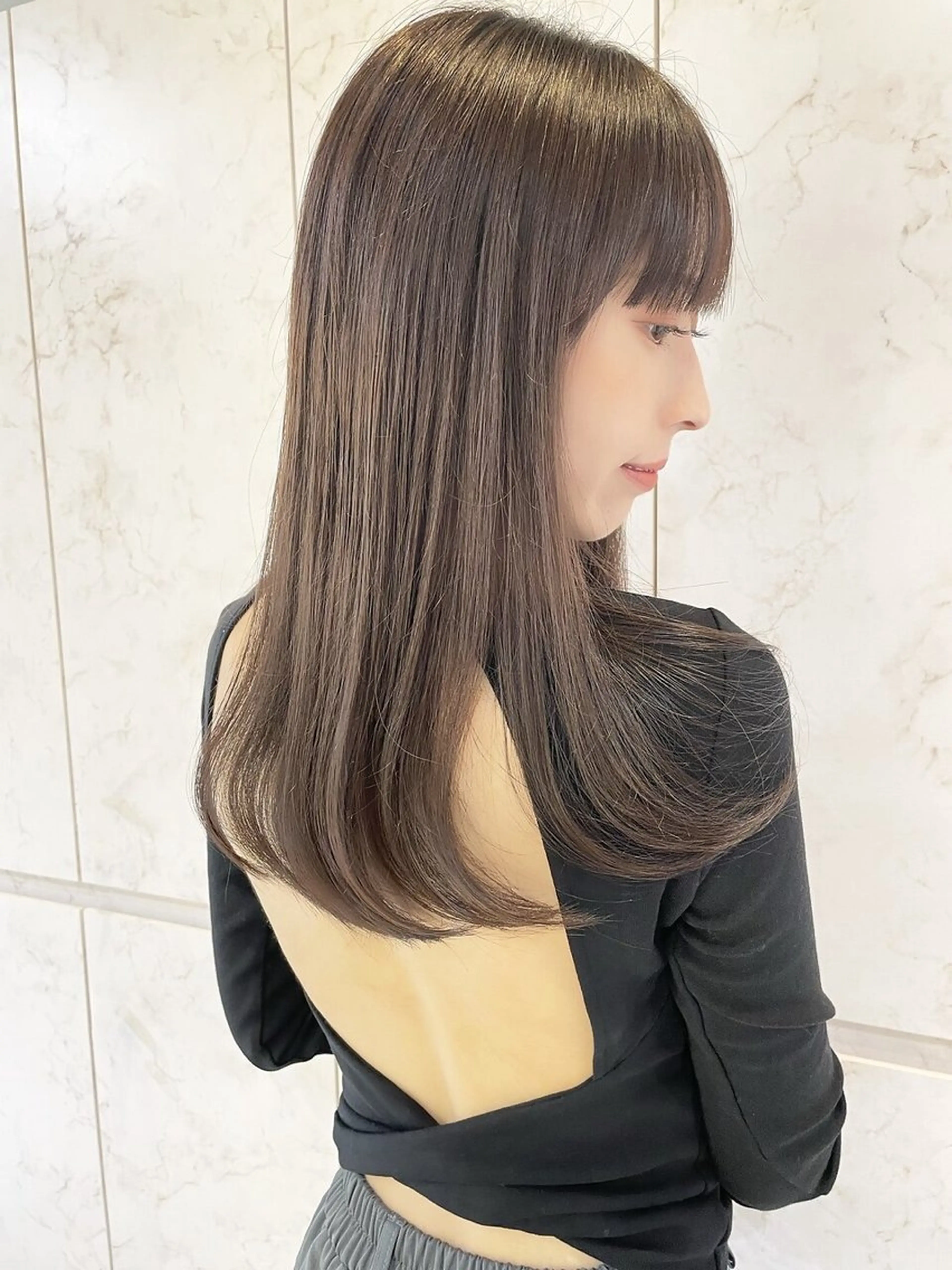 セミロング Sakura /韓国ヘア🪄︎︎のヘアスタイル