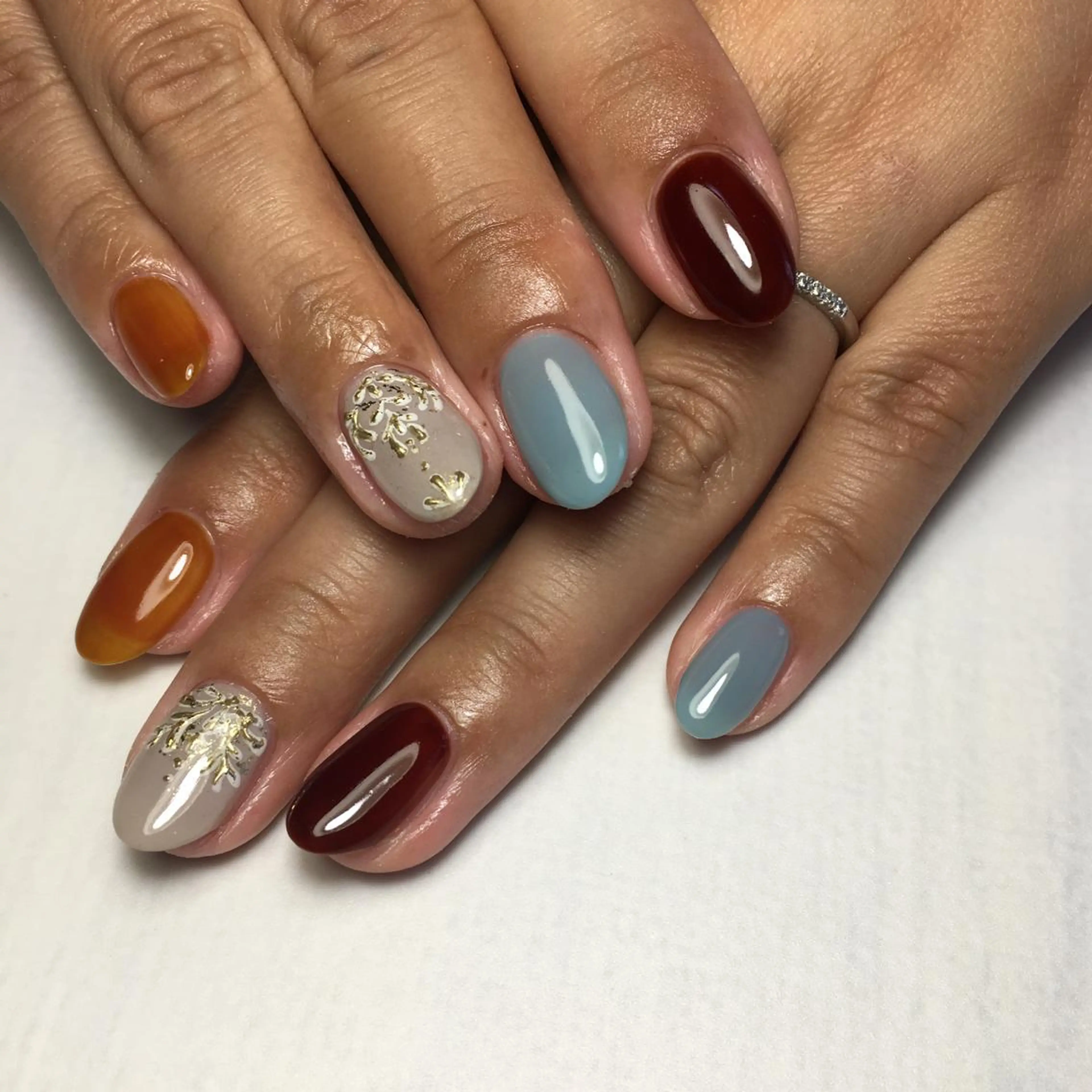 ネイル ハンドネイル kipinail 川﨑えりかのネイルデザイン