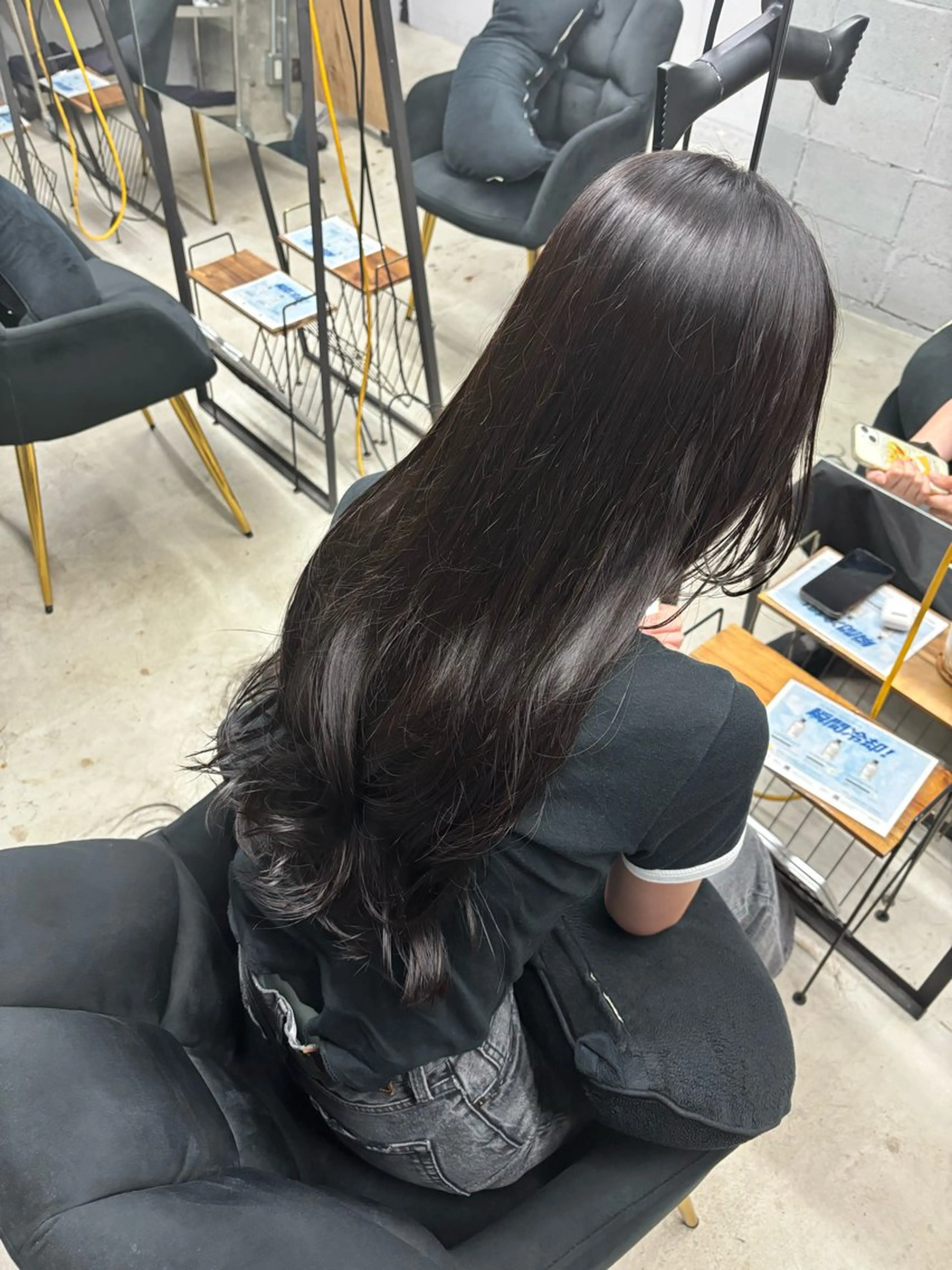 ロング カラー 札幌パーマ 髪質改善/後藤海音のヘアスタイル