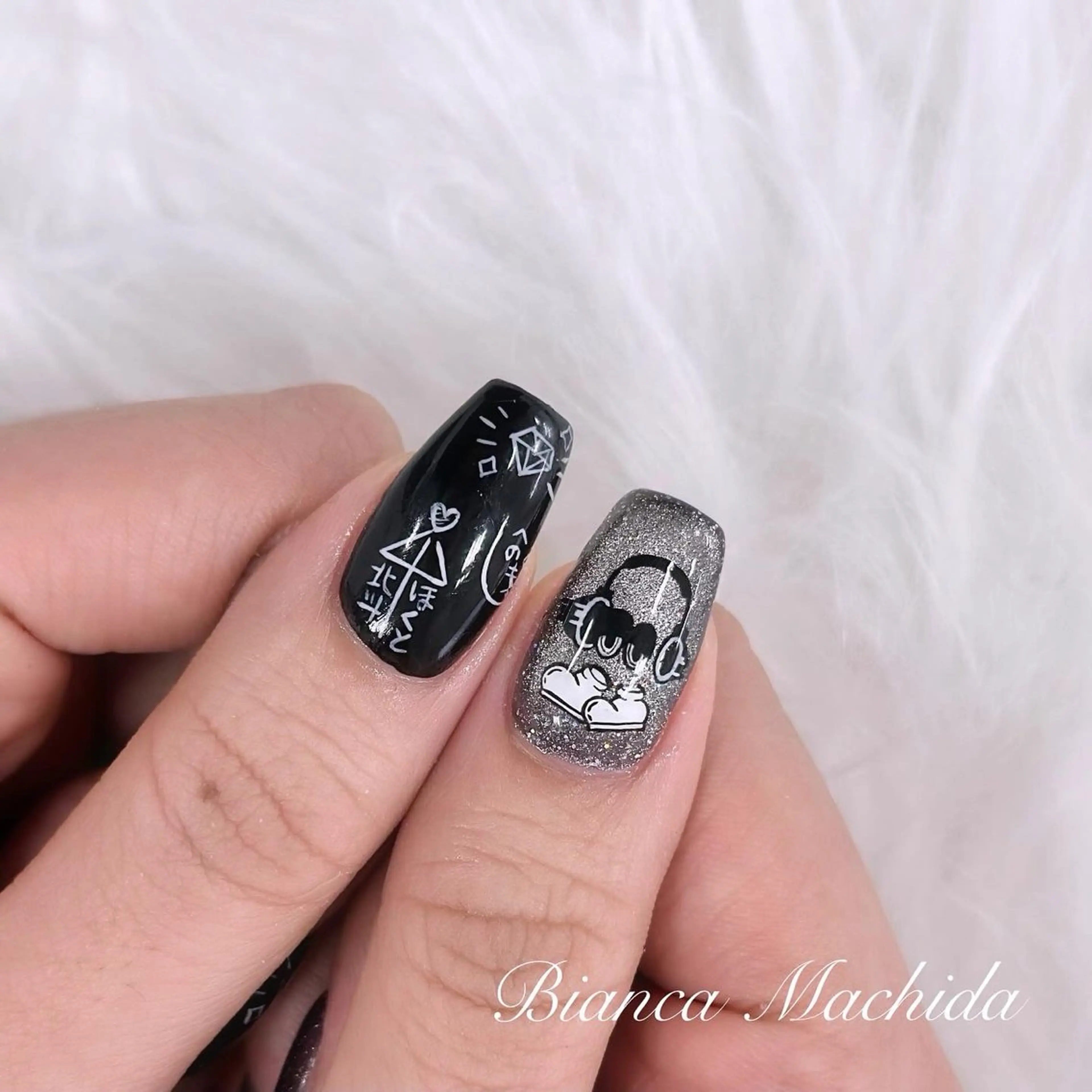 ネイル アートネイル ハンドネイル Bianca👼🏻 OIKAWAのネイルデザイン