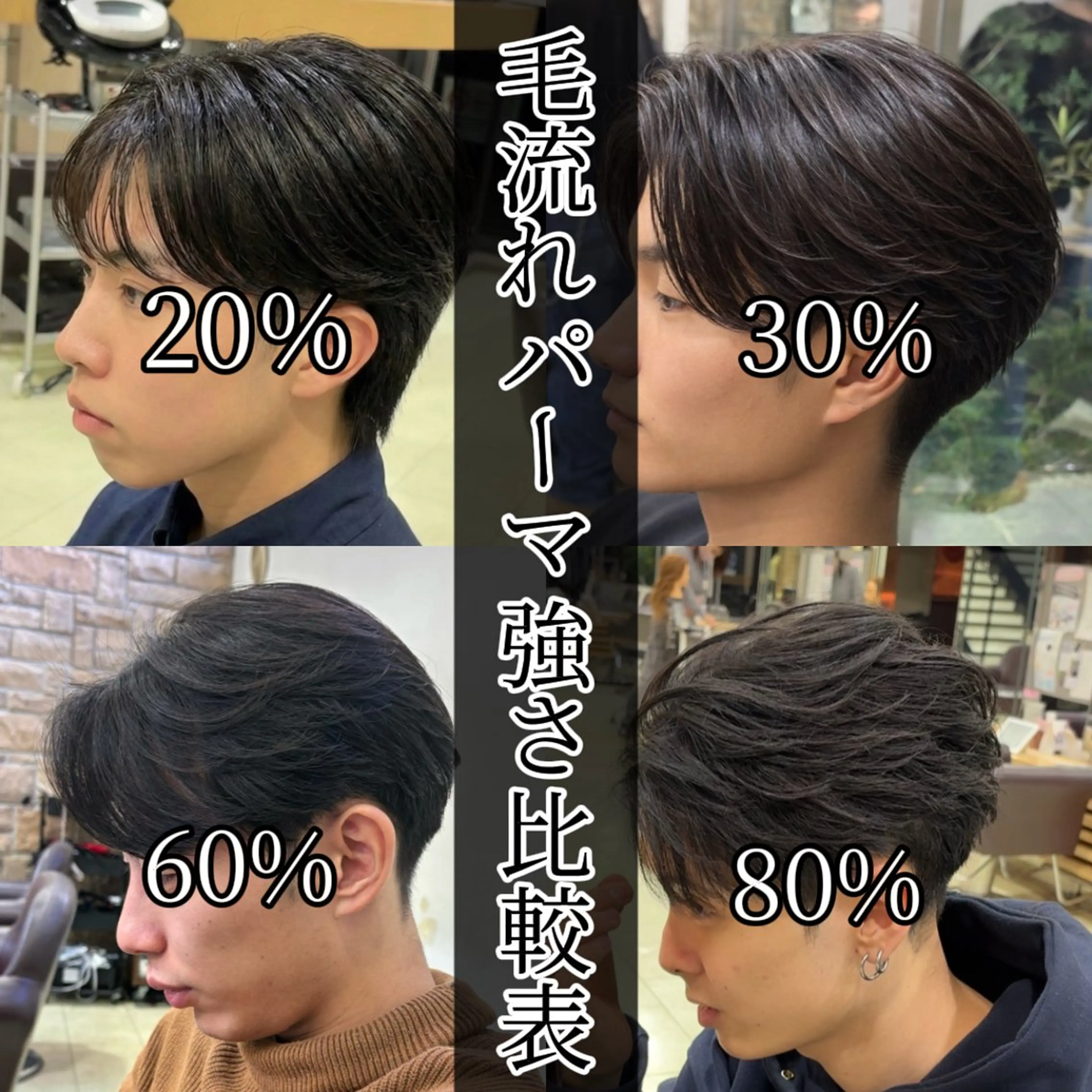 ショート パーマ メンズ フェザーパーマ メンズパーマ ニュアンスパーマ カット パーマ フェザーパーマ🪶 シャドウ/ジュンエイのヘアスタイル