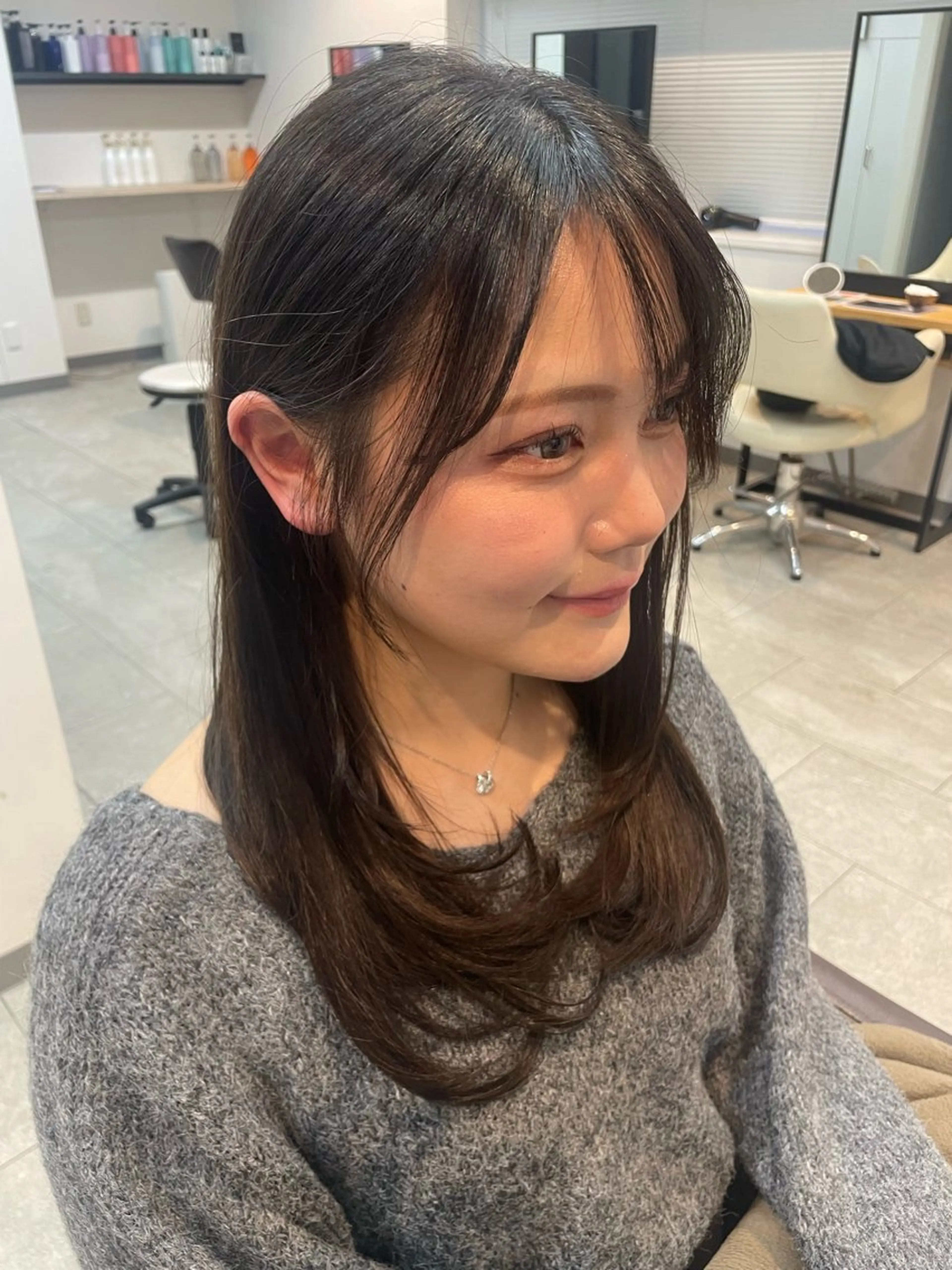 ミディアム neaf【六本木】所属・愛され/ミディアム 六本木/佐藤ゆり🎀のヘアスタイル