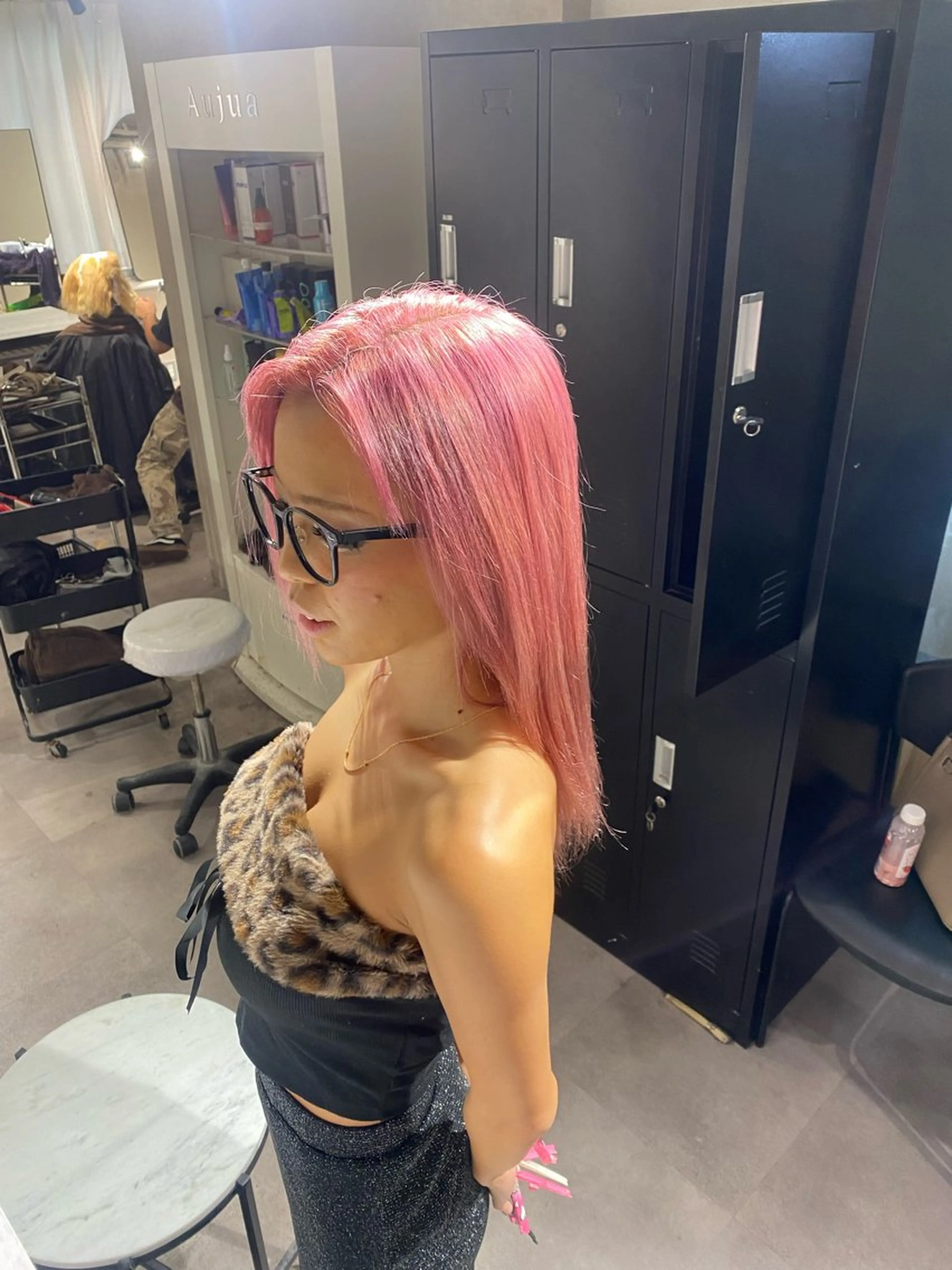 カラー ヘアカラー ヘアセット Seleneコウキ ブリーチ/ハイトーンのヘアスタイル