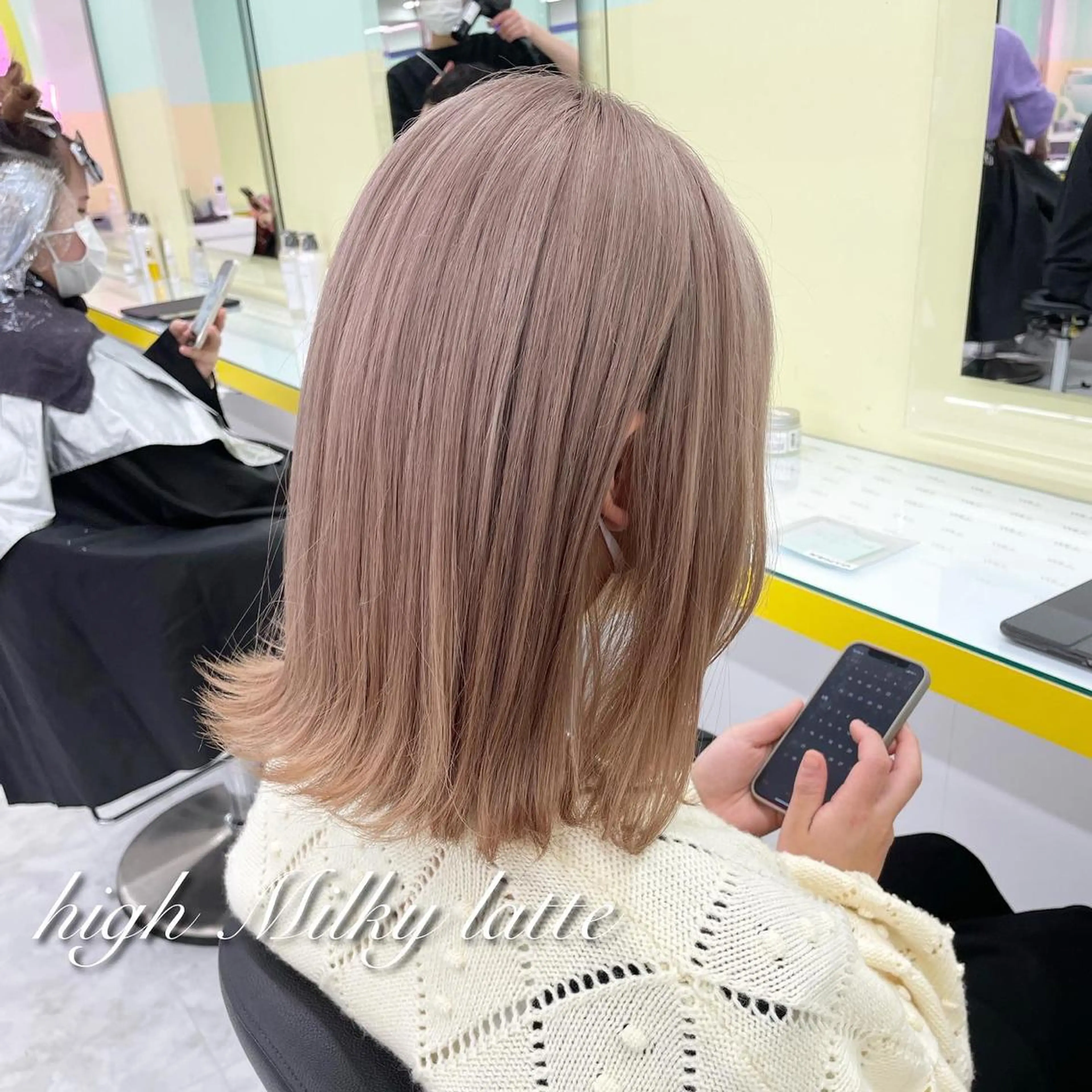 ミディアム カラー 横浜メンズパーマ🔥 大野賢人のヘアスタイル