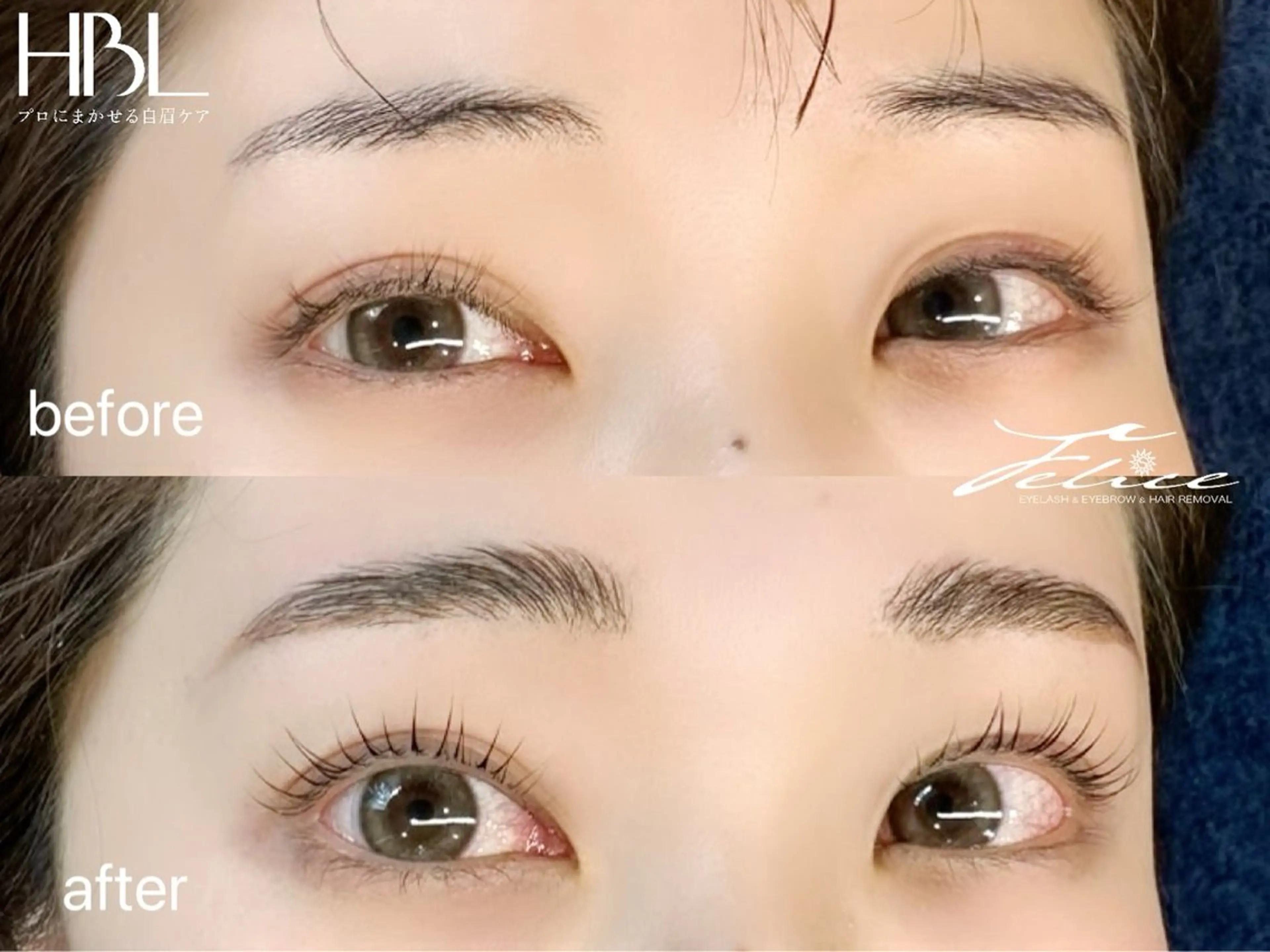 マツエク・マツパ パリジェンヌラッシュリフト ワックス脱毛 眉カット その他(アイブロウ) Felice学芸大学/まつげ/眉毛専門サロン所属・Felice AYAのマツエク・マツパデザイン