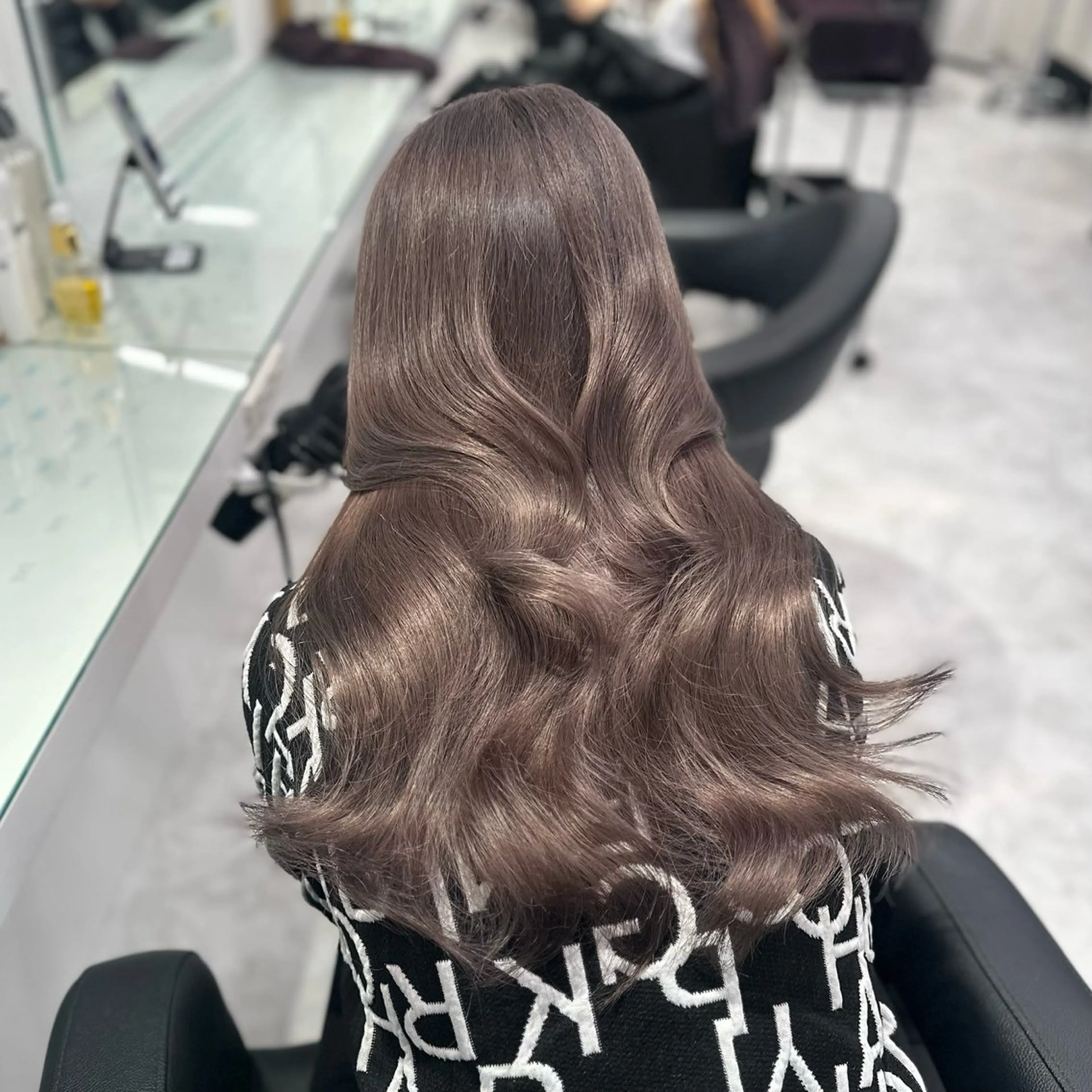 ミディアム カラー パーマ ヘアアレンジ メンズ ヘアカラー トリートメント ♡ 𝐑𝐈𝐎♡のヘアスタイル