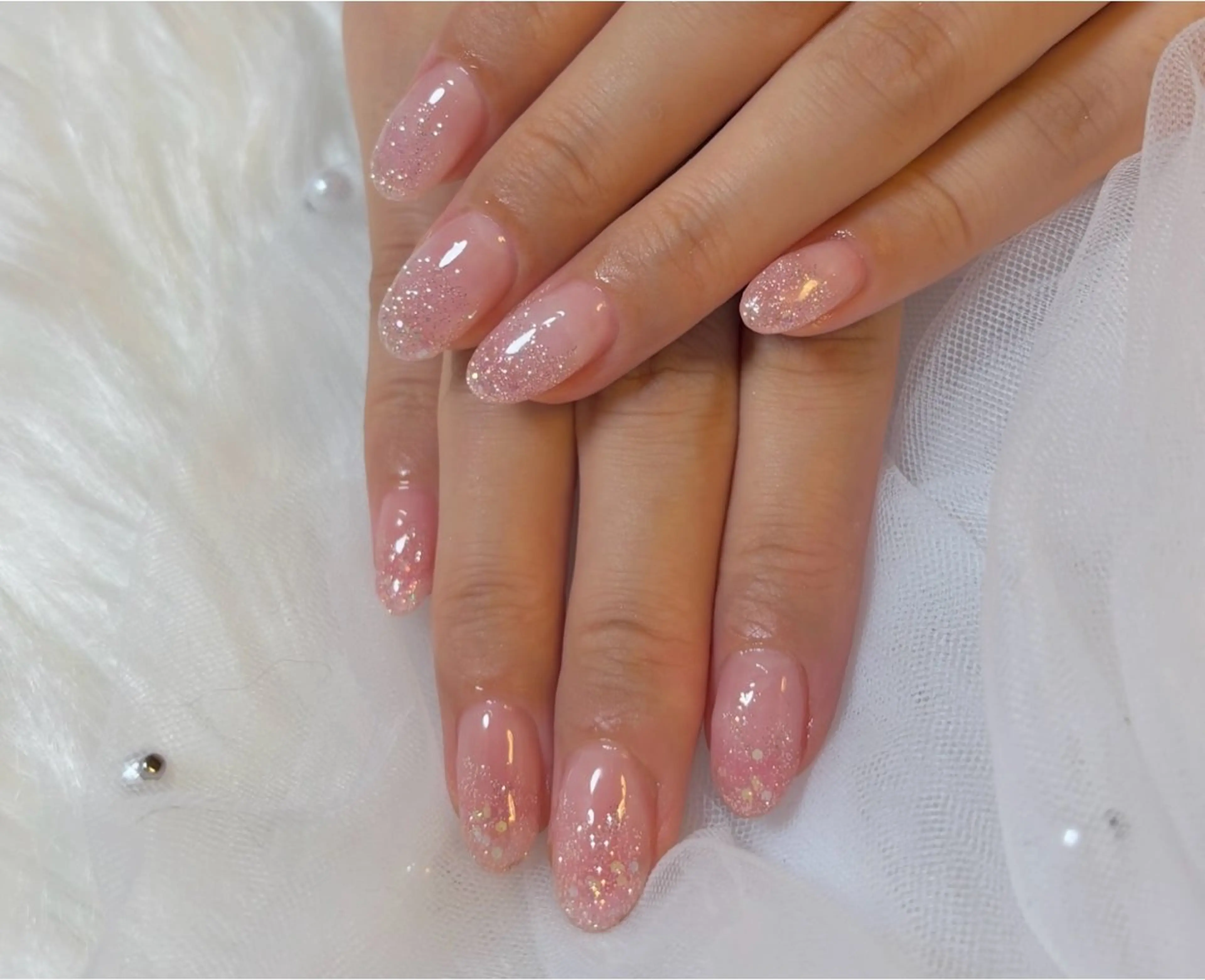 ✨ワンカラー・ラメグラデーションネイル・マグネット✨の写真