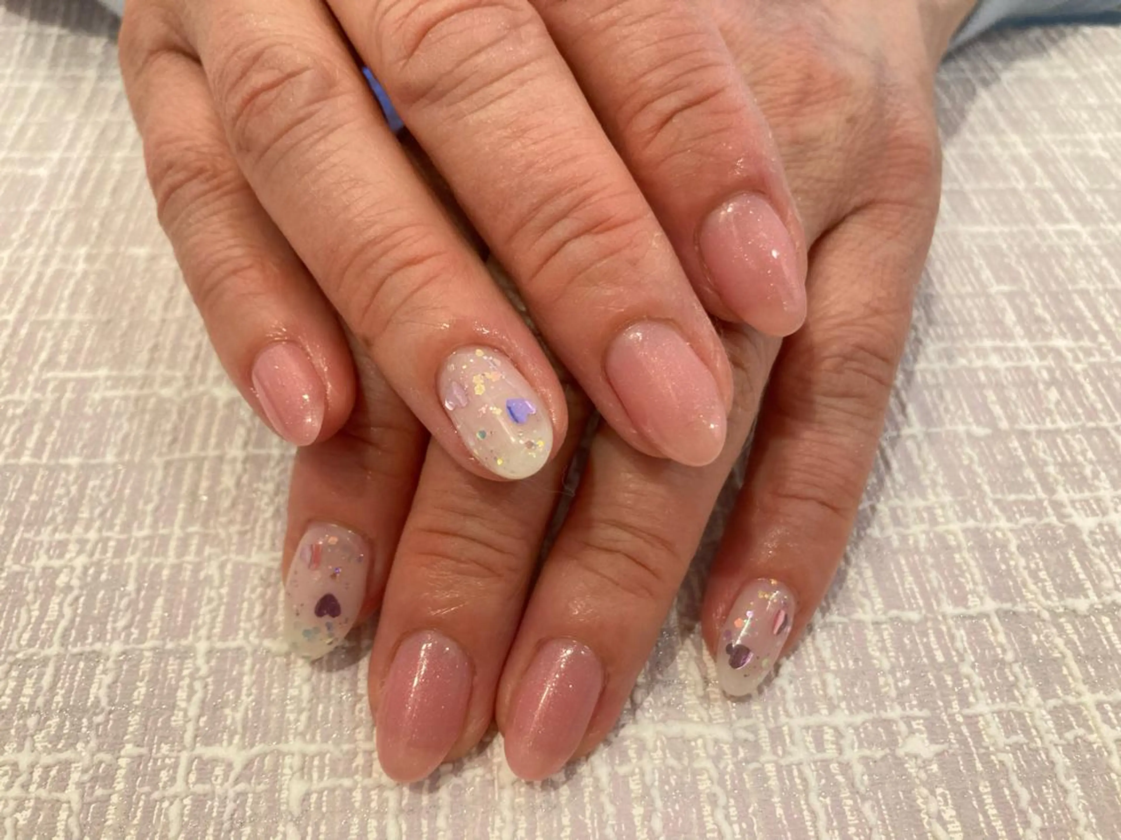 ネイル ハート バレンタイン ハンドネイル Lisa’s Salonのネイルデザイン