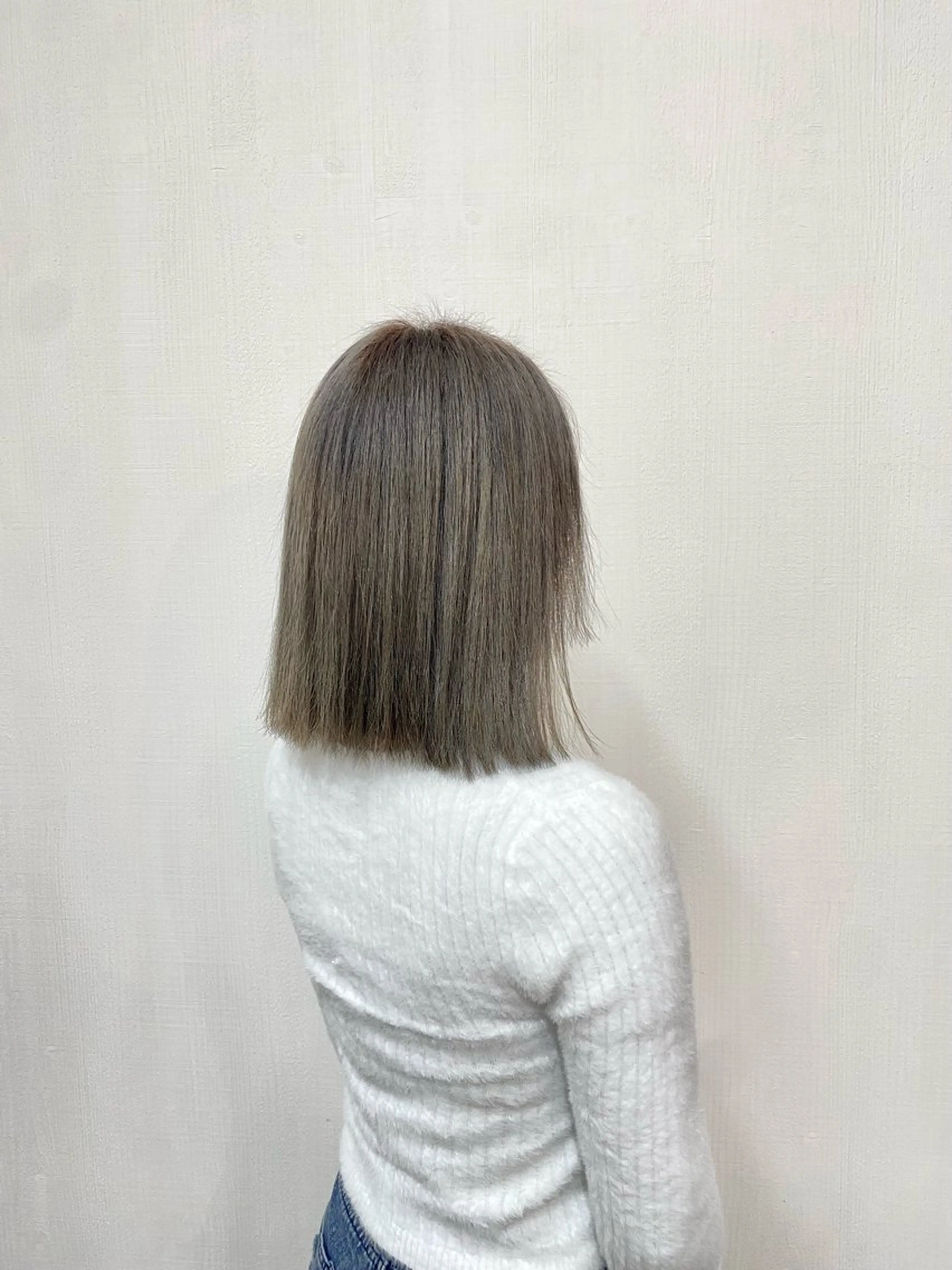 カラー グレージュ モカグレージュ ヘアカラー トリートメント 杉森 蘭琉のヘアスタイル