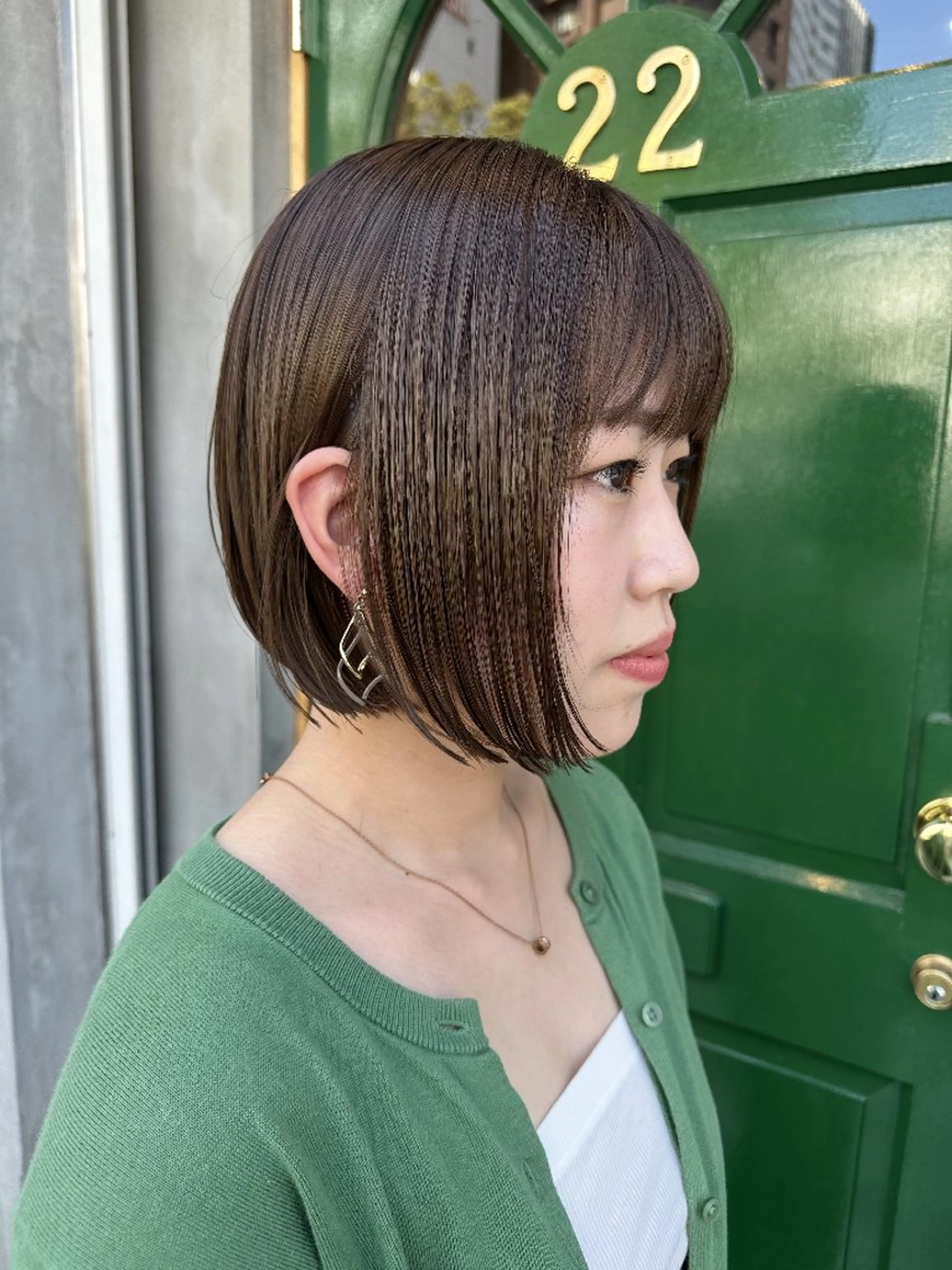 ショート ショートボブ ボブ ショートヘア カット トリートメント 川端 智治のヘアスタイル