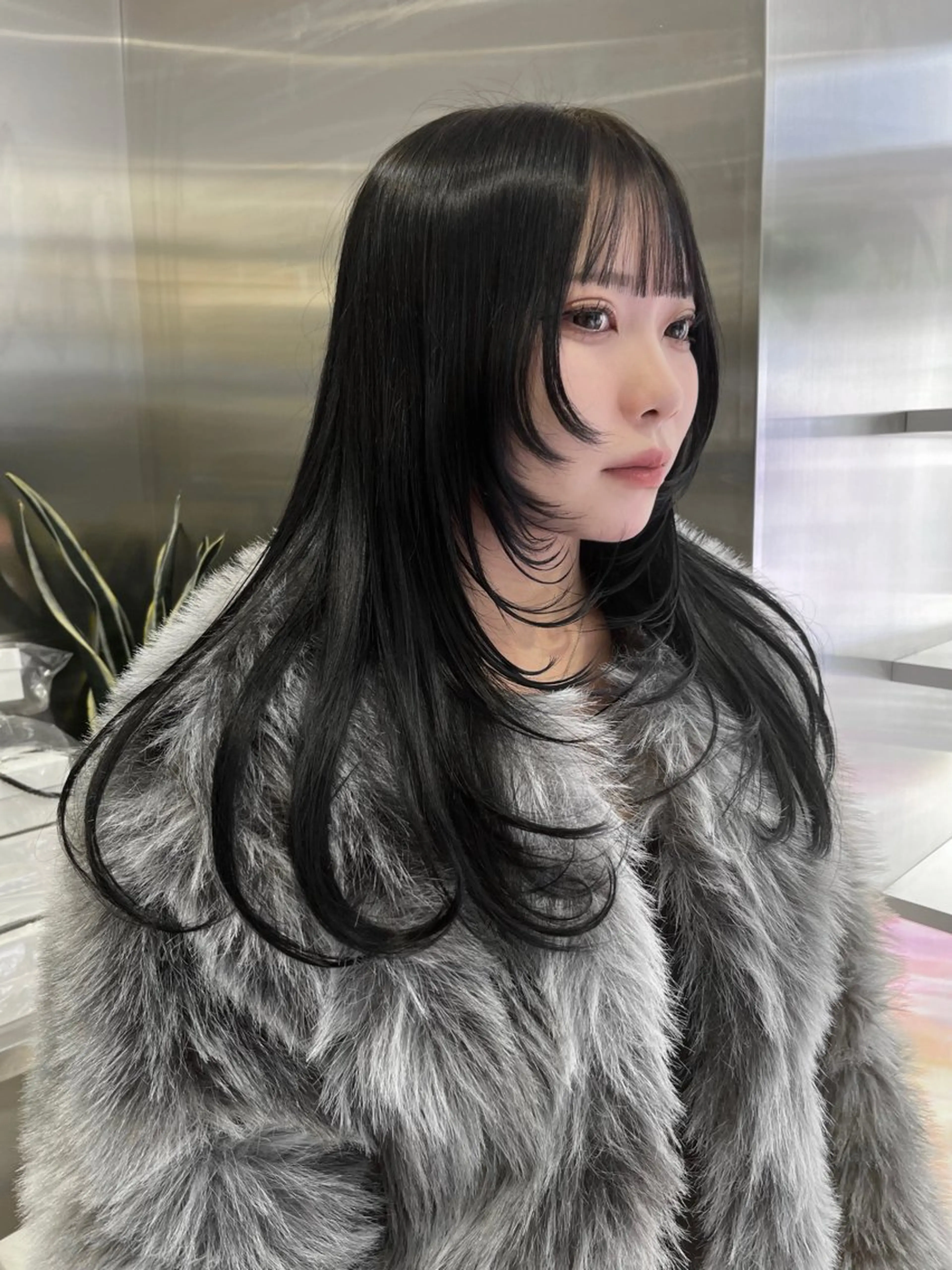 ミディアム 似合わせ SHOYAのヘアスタイル