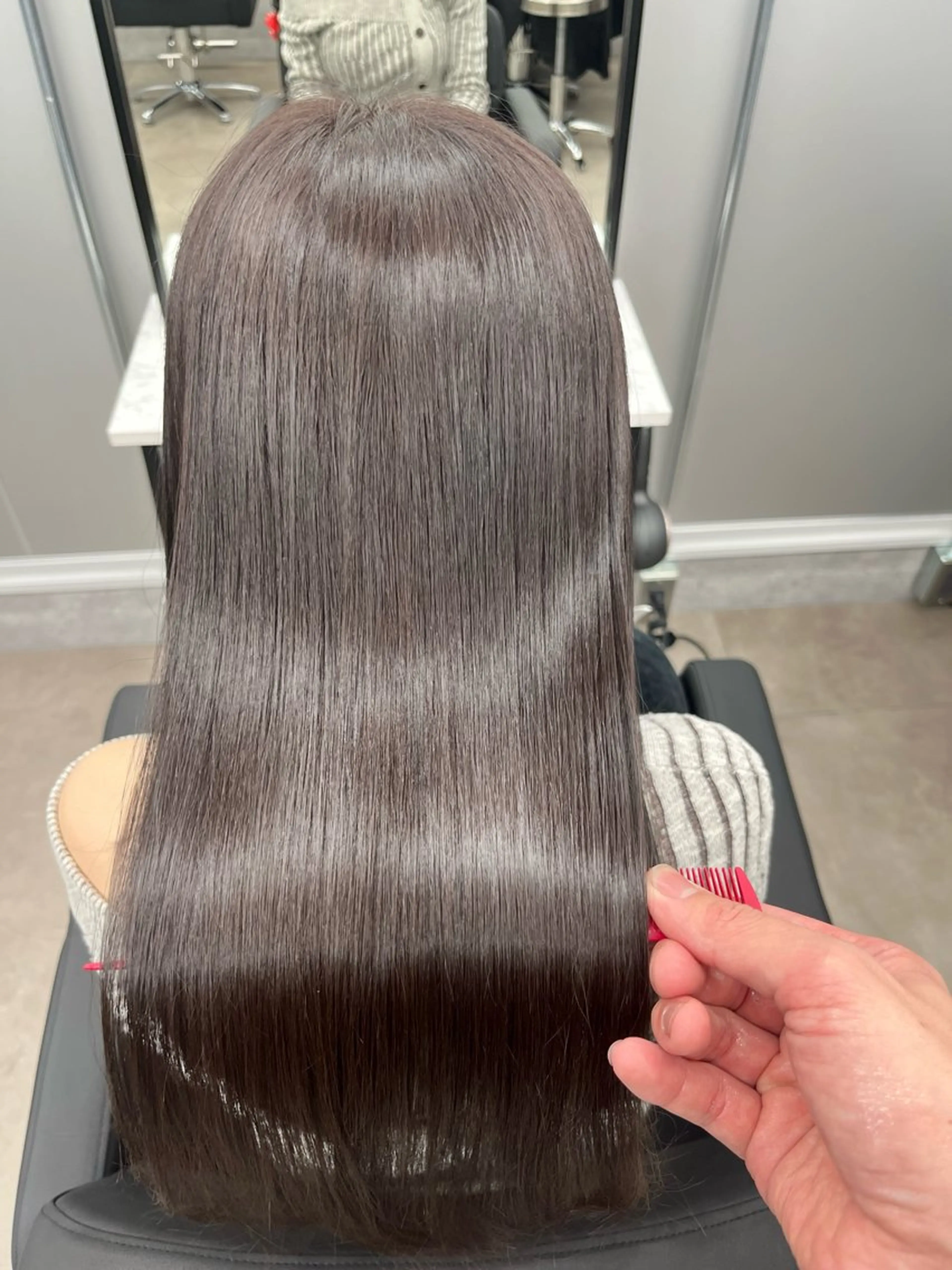 ロング カラー パーマ 🌈艶髪/髪質改善 新宿itouのヘアスタイル