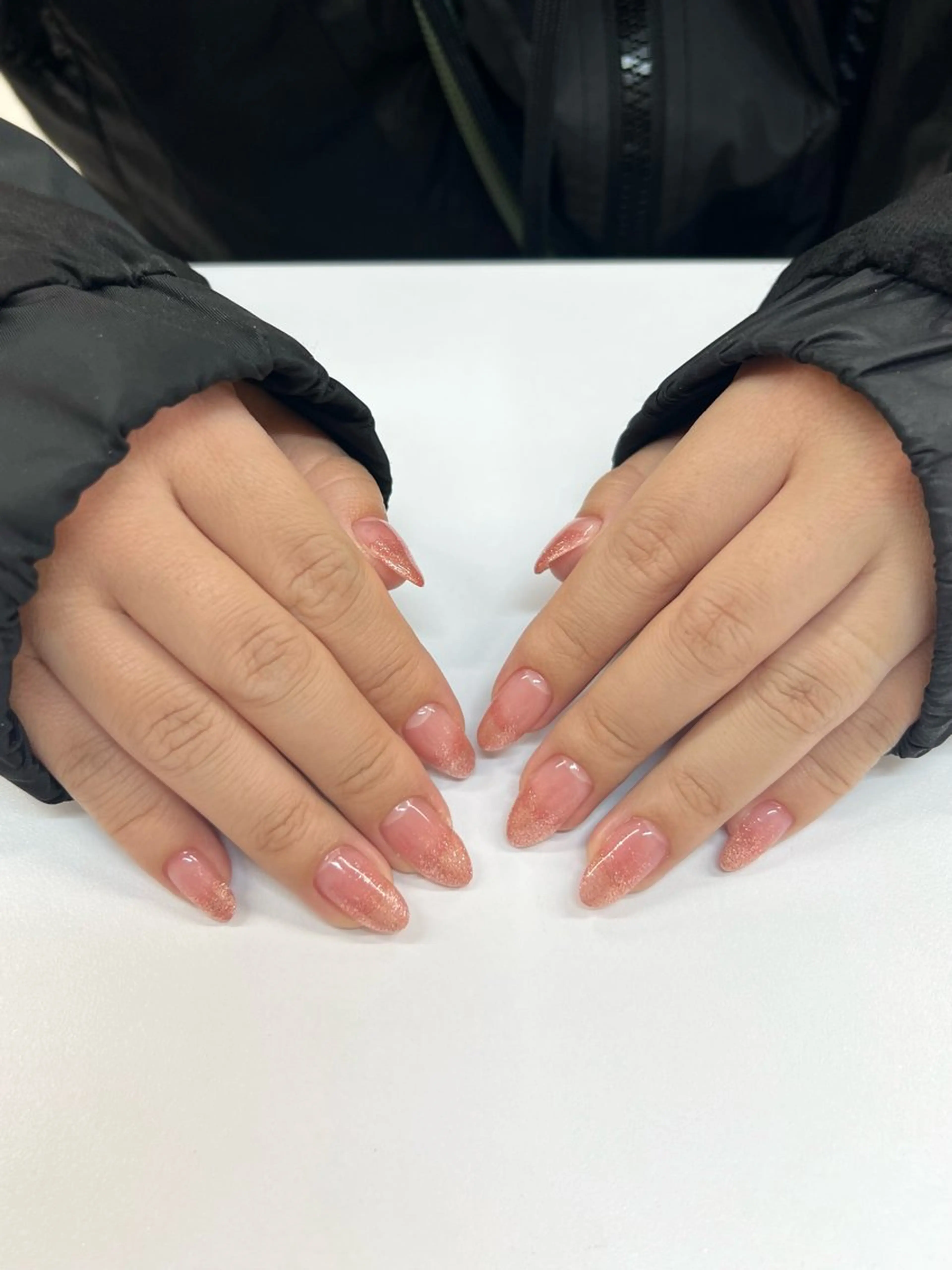 ネイル ラメ(グリッター) ラメグラデーション Tsuneyama yukaのネイルデザイン