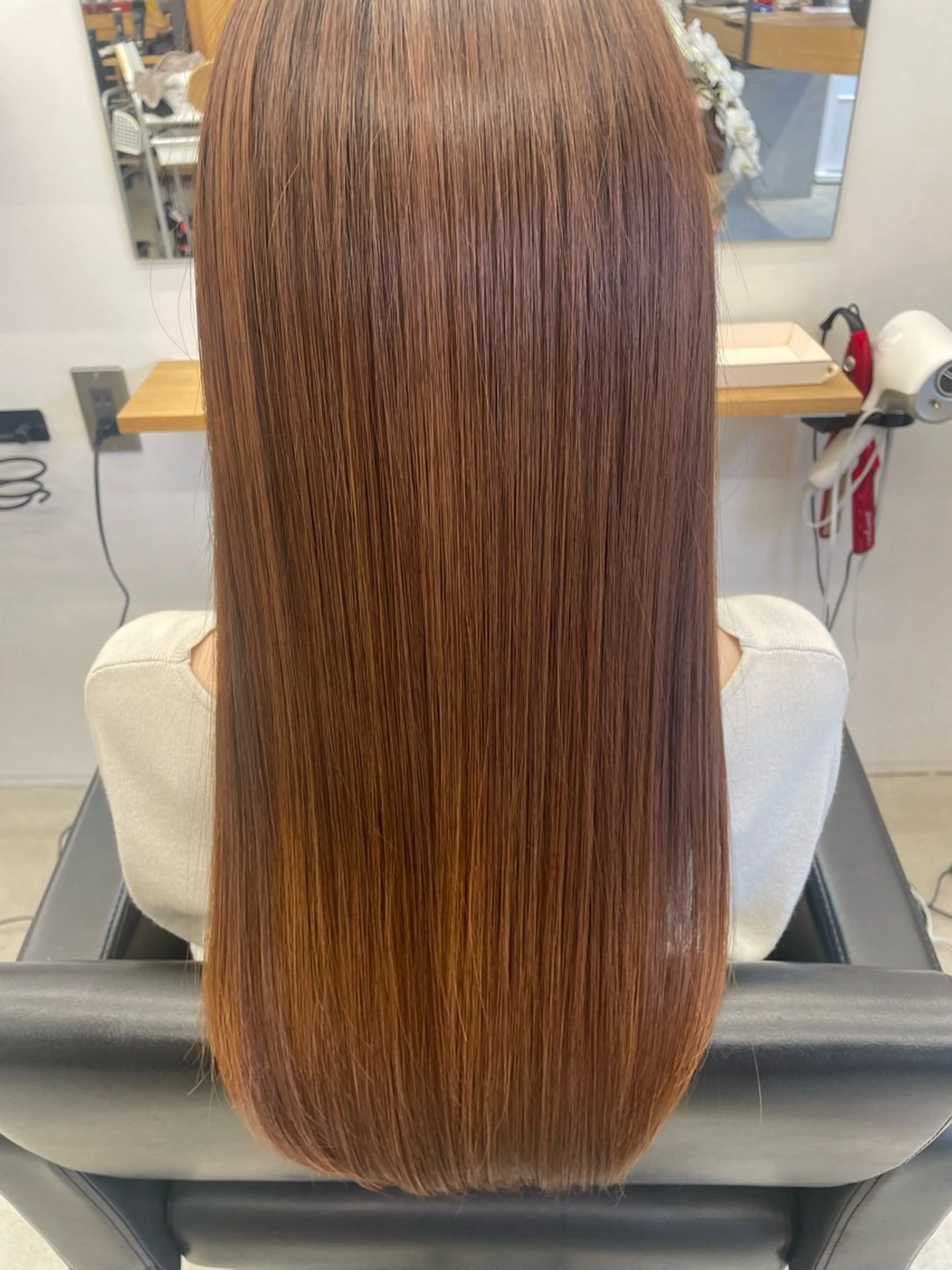 ロング 髪質改善 トリートメント 髪質改善/ハイライト /🌈瀧澤夕花のヘアスタイル