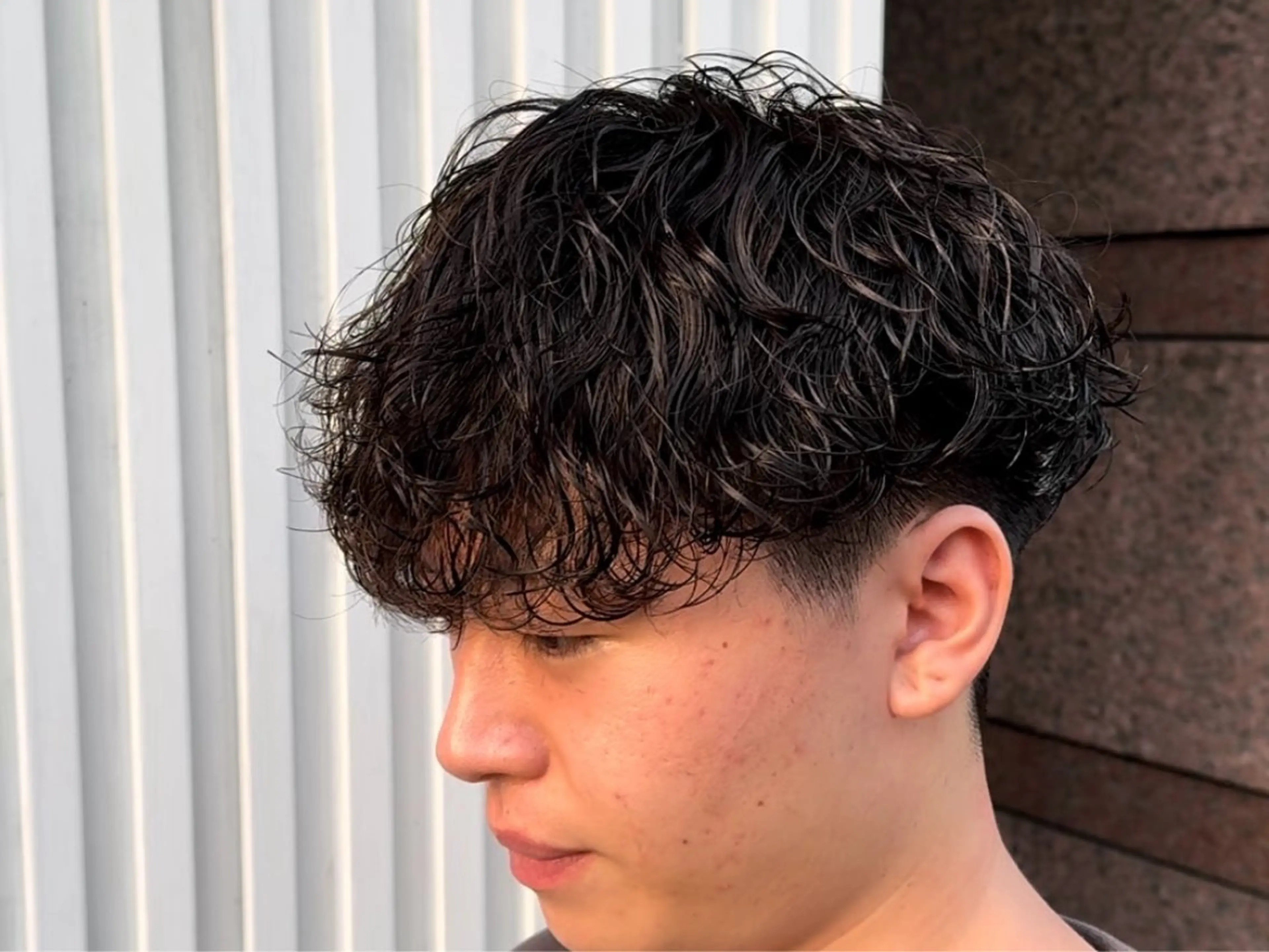 パーマ メンズ パーマ／京都駅 ／メンズ/藤井　翔のヘアスタイル