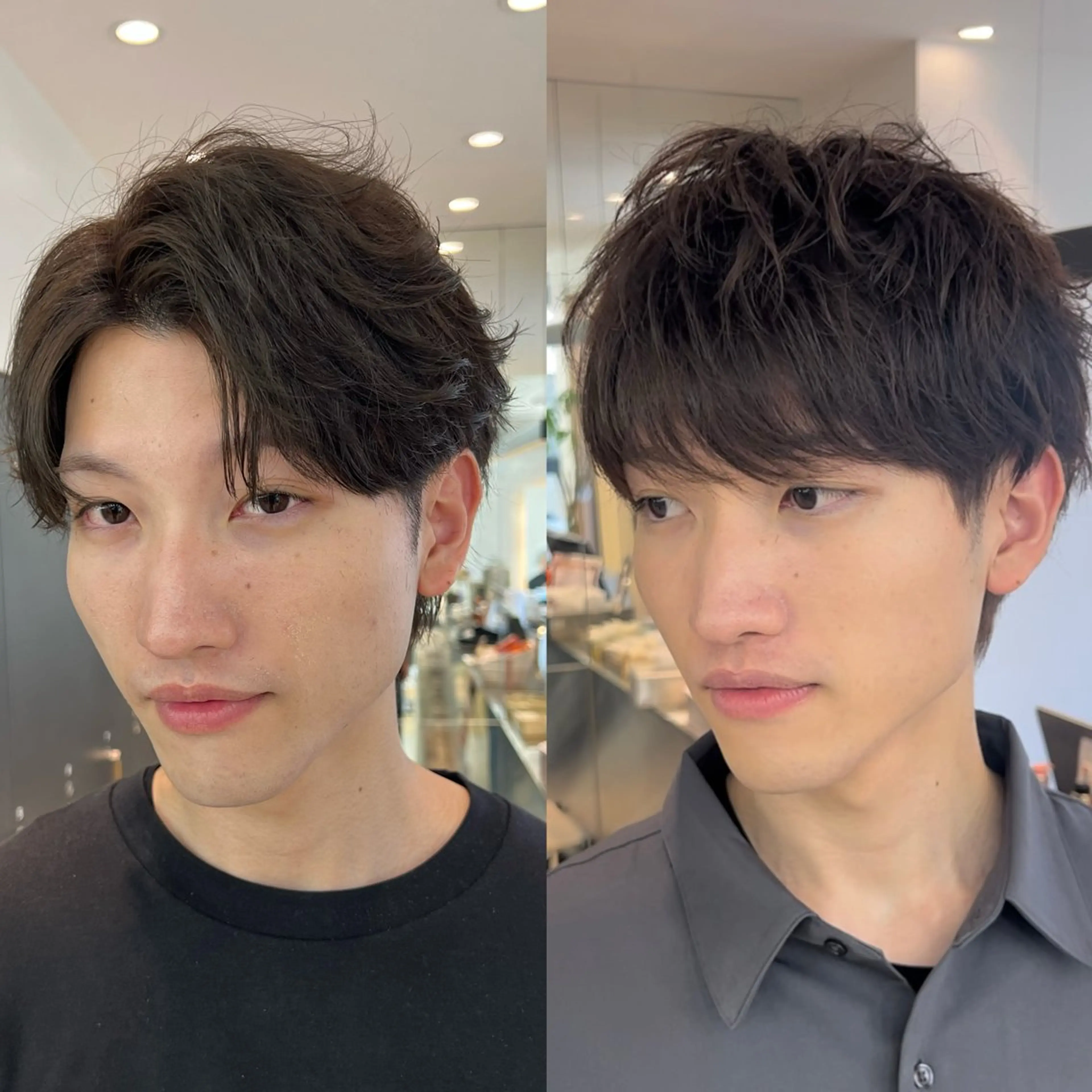 パーマ メンズ メンズ韓国風 マッシュ メンズパーマ カット パーマ トリートメント メンズ/韓国レイヤー /縮毛矯正/📍爽太のヘアスタイル