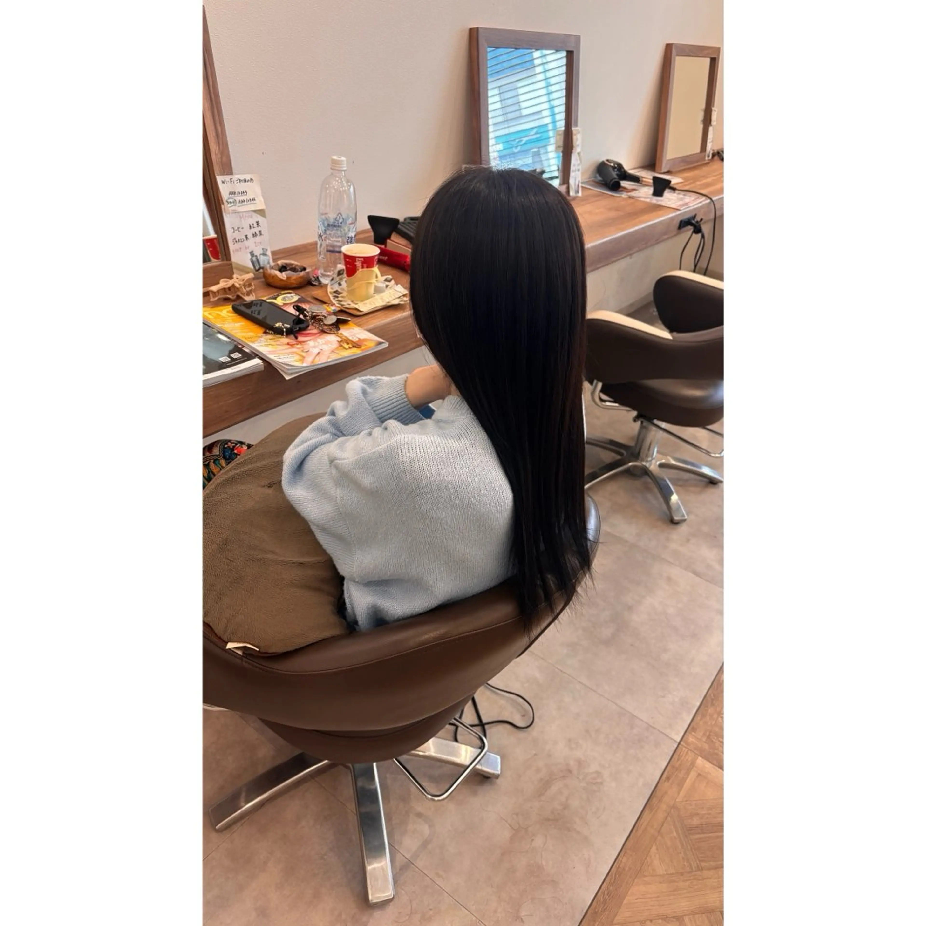 カラー ベージュカラー ブラウンカラー ブラウンベージュ ヘアカラー トリートメント 阿部 美咲のヘアスタイル