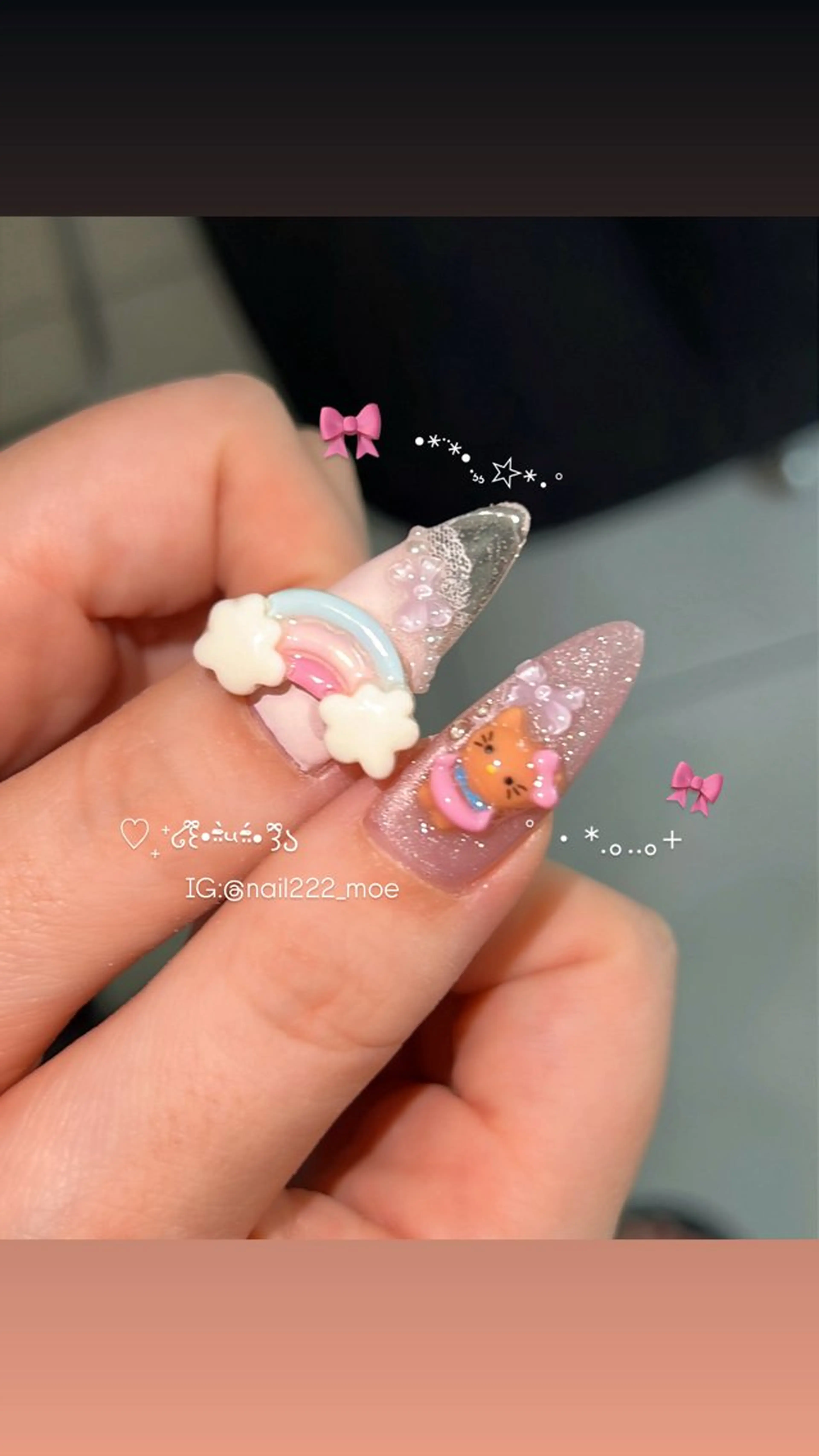 ネイル ハンドネイル ⟡.*222⋰˚☆ MöEのネイルデザイン