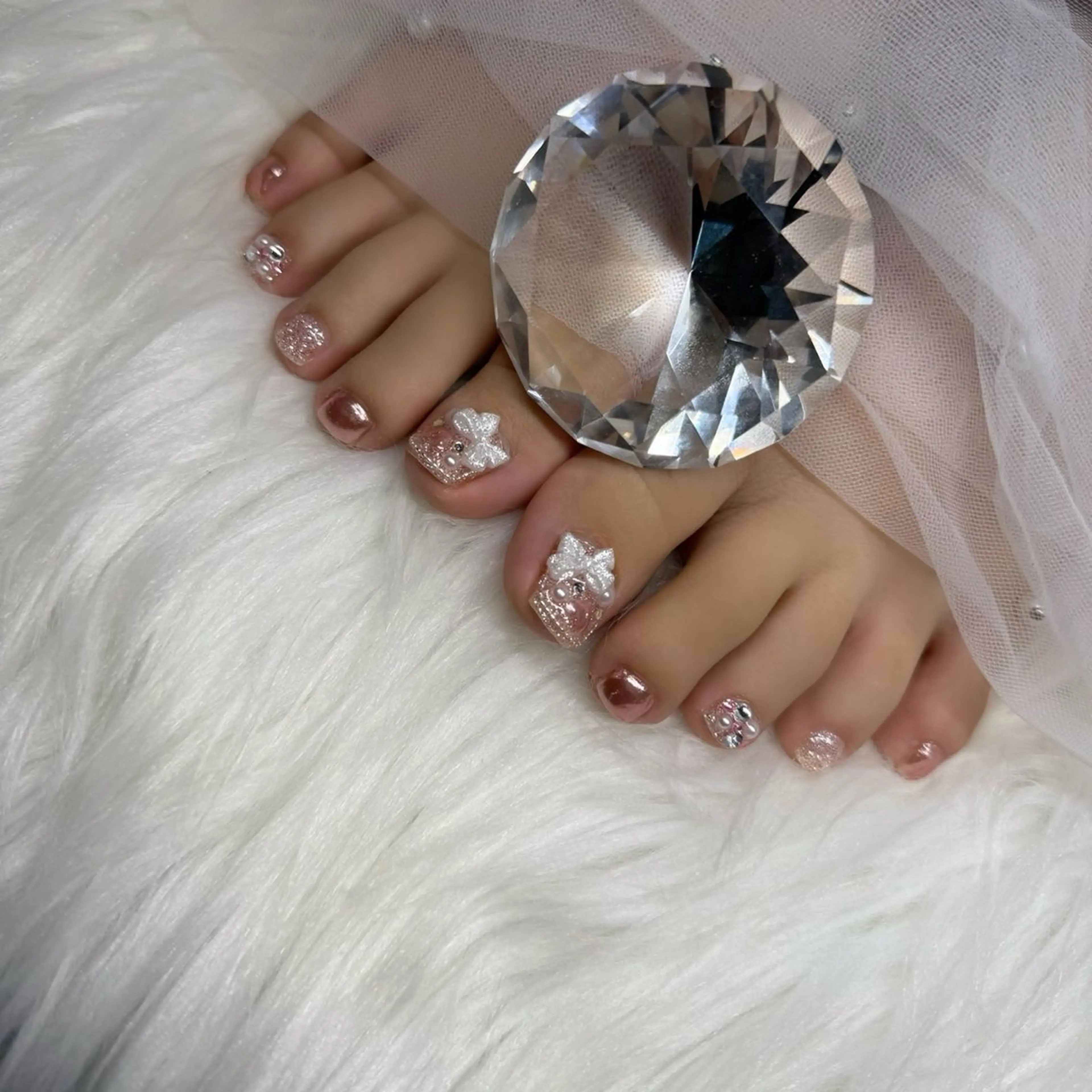 ［オフ無料］ フット持ち込みデザインコース ¥8,800の写真