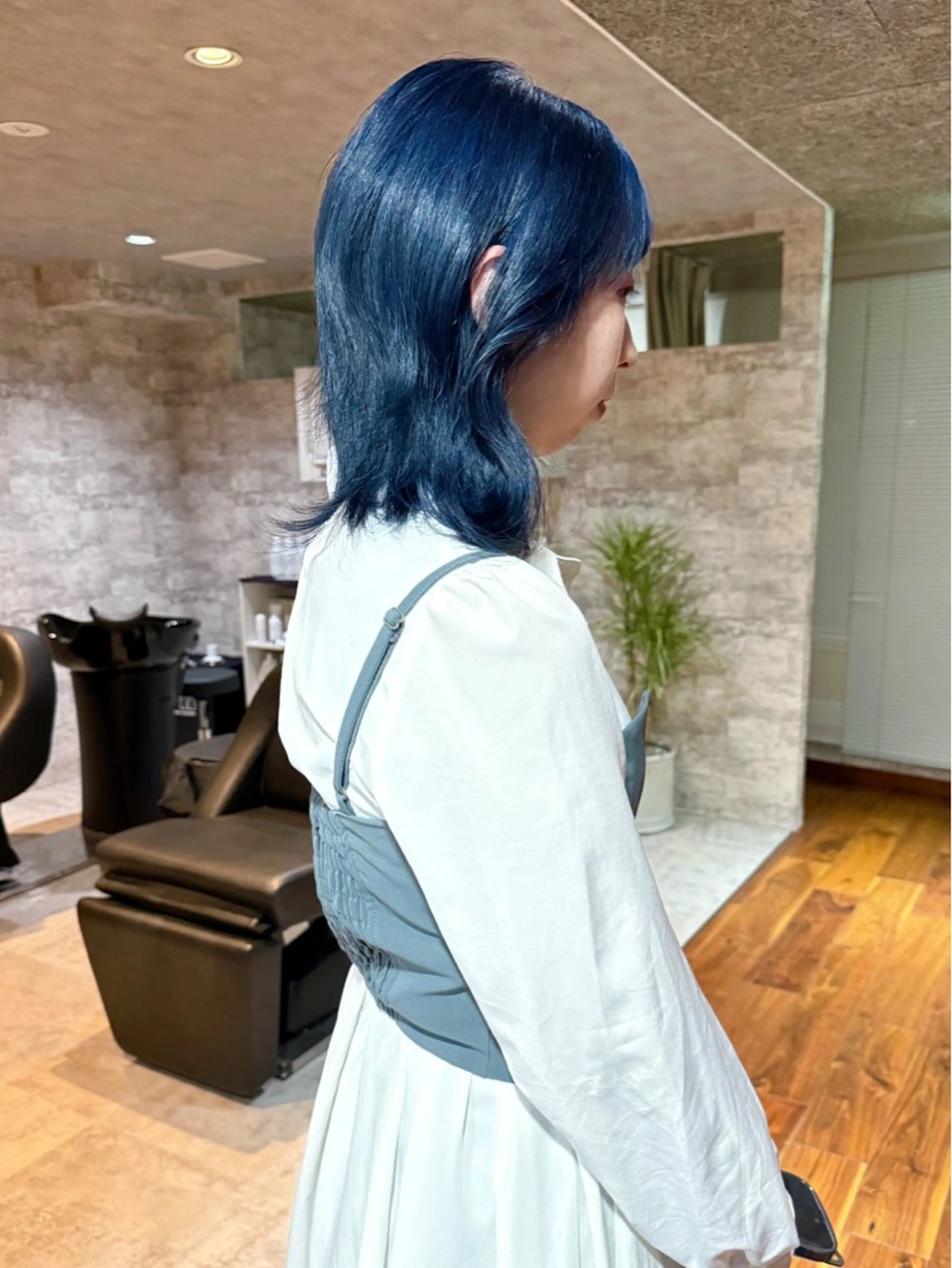 ミディアム カラー カット ヘアカラー トリートメント mai / linoah˚✧のヘアスタイル