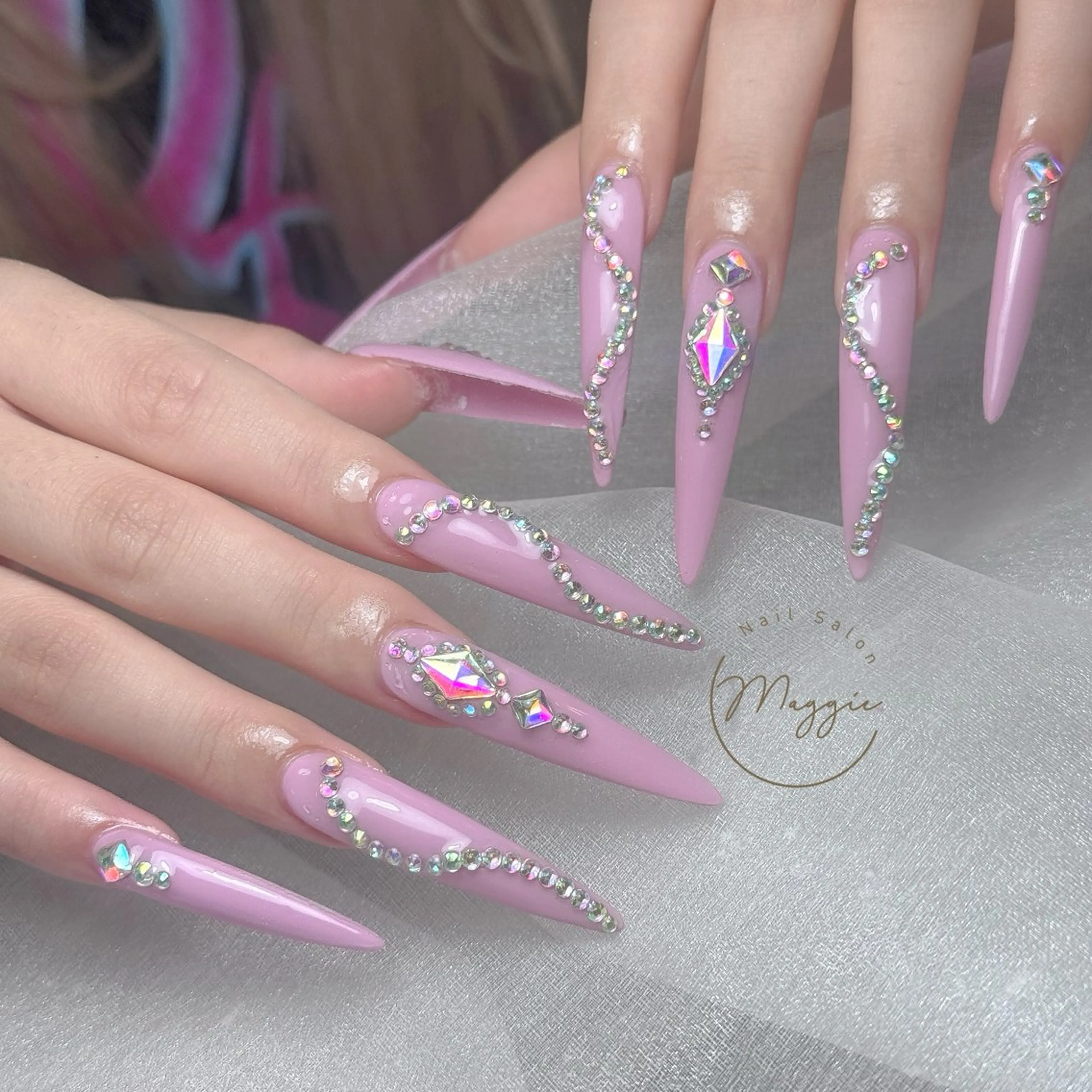 ネイル ハンドネイル Maggie Nail🦩のネイルデザイン