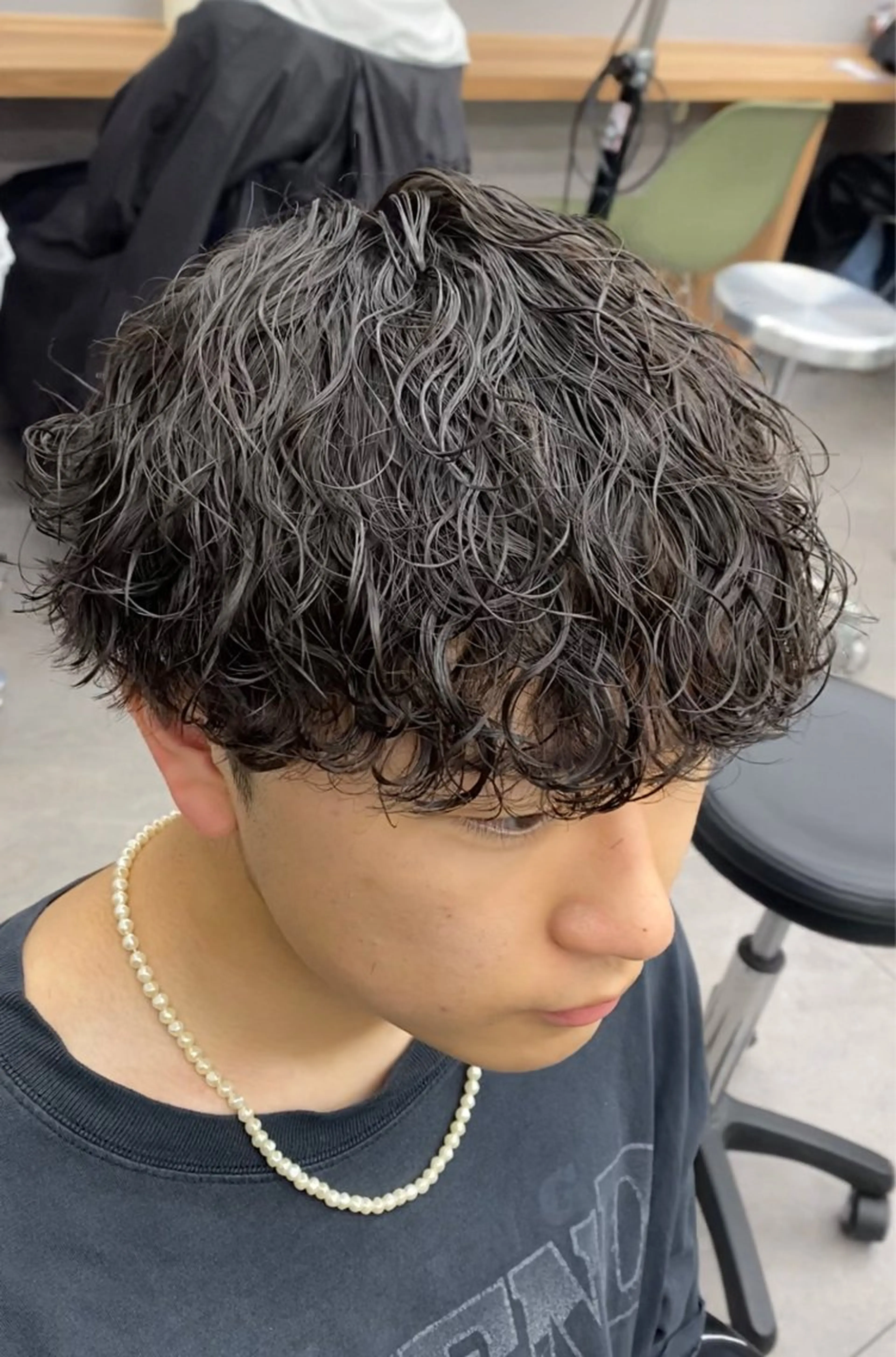パーマ メンズ メンズパーマ 波巻きパーマ スパイラルパーマ カット パーマ シャドウパーマ/ 波巻パーマYu-Kiのヘアスタイル