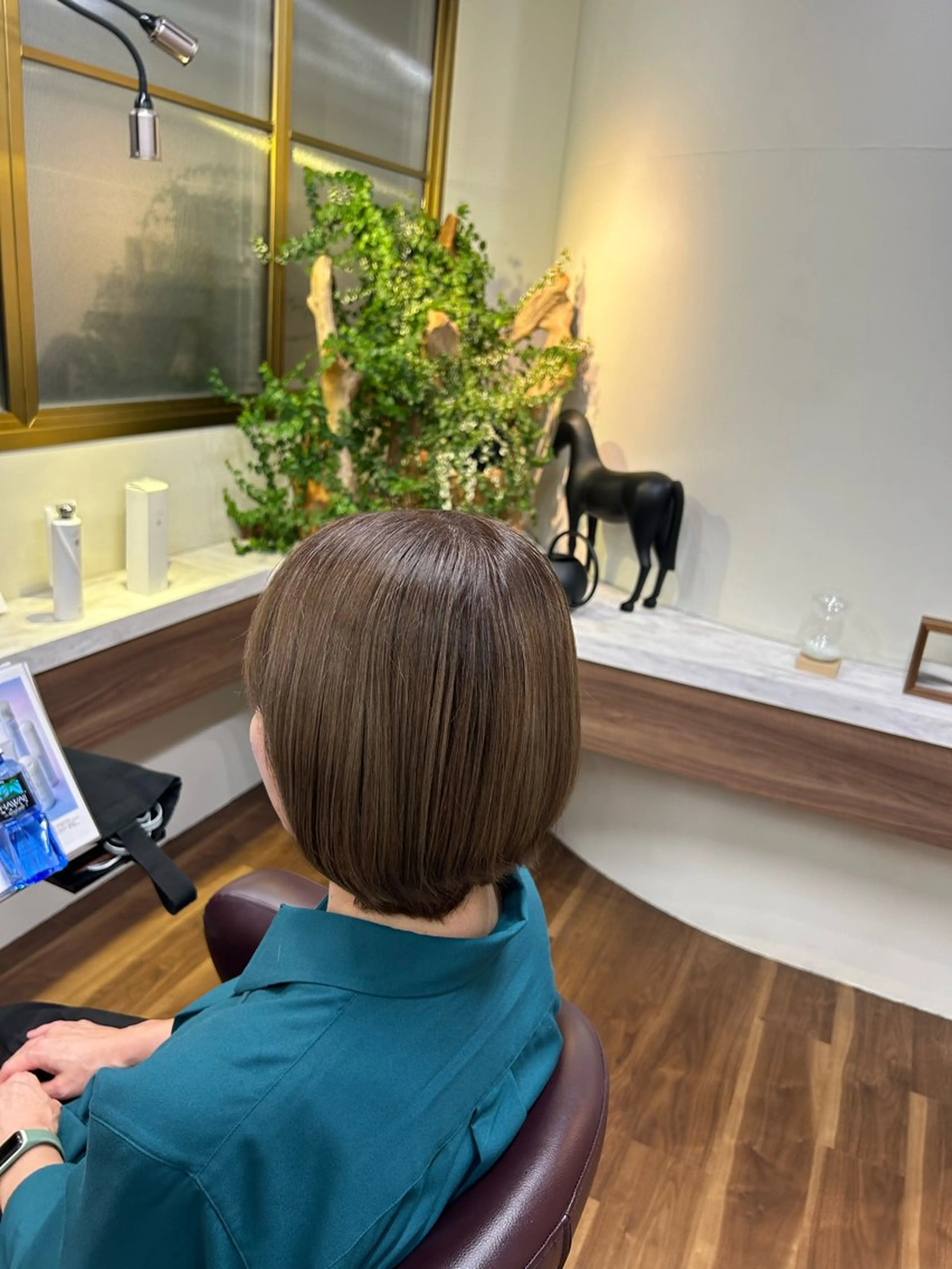 ショート カラー ブリーチ 透明感カラー ダブルカラー Art BeAuté ROUGET所属・野上 晃生のヘアスタイル